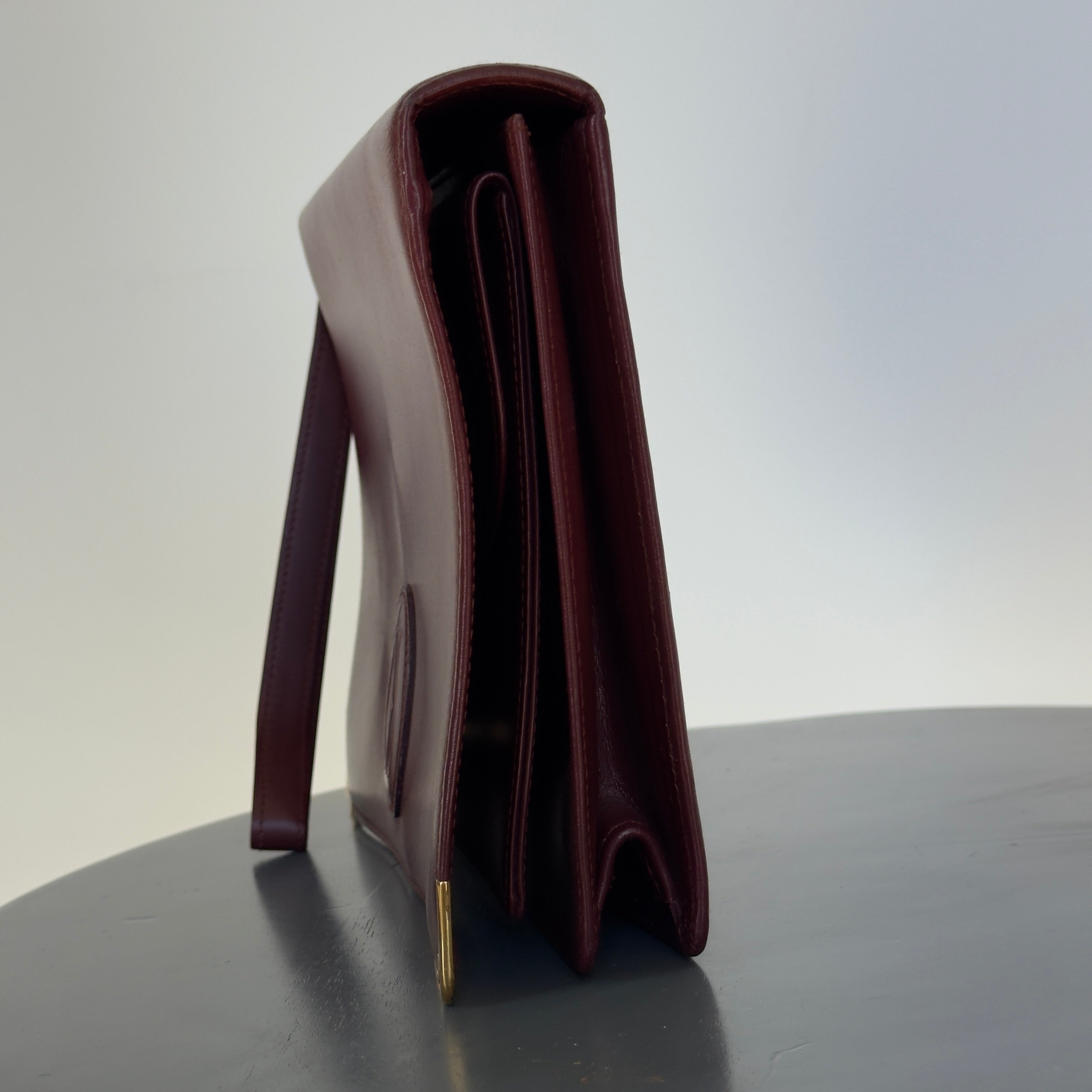 Cartier Signature Clutch Burgundy - Queen May