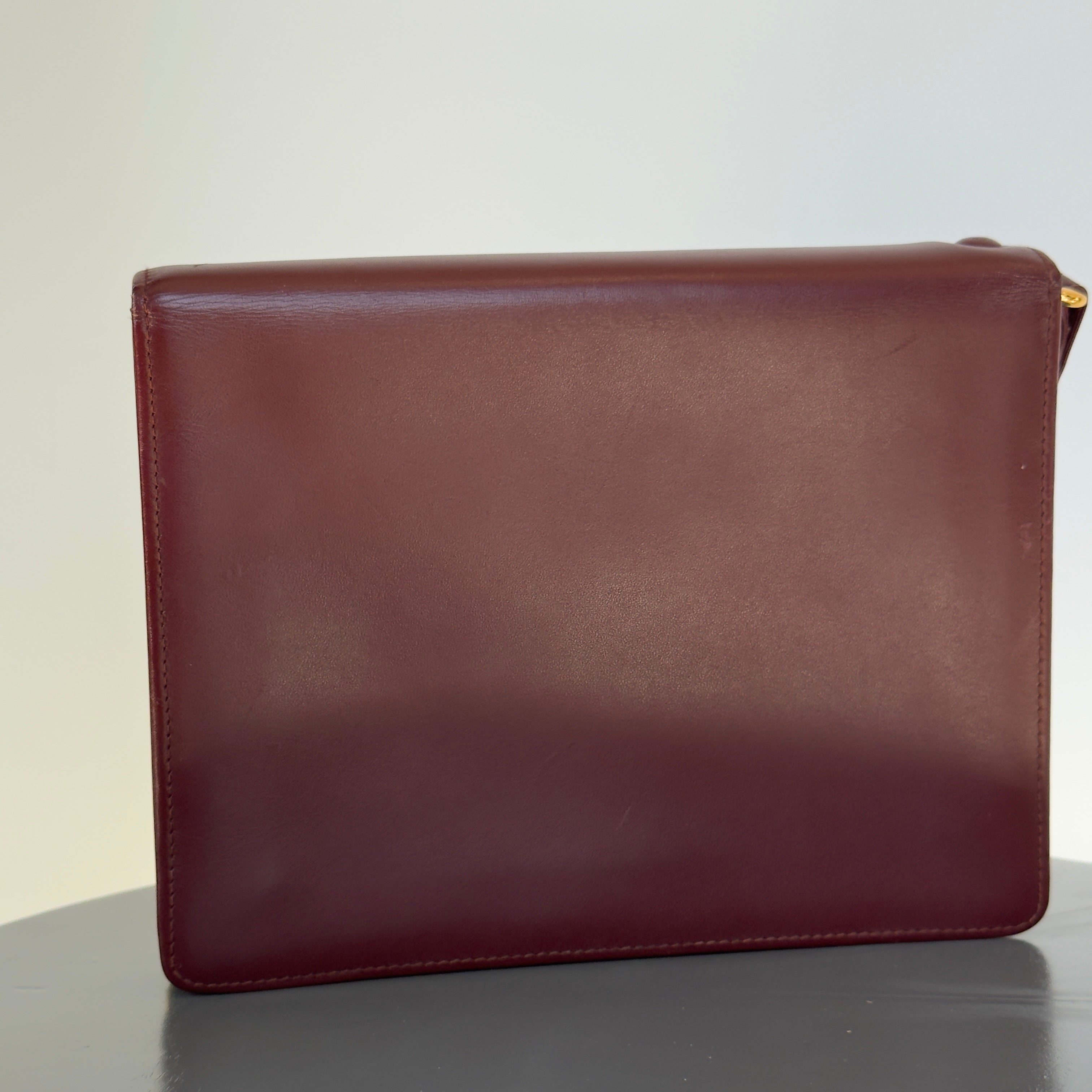 Cartier Signature Clutch Burgundy - Queen May