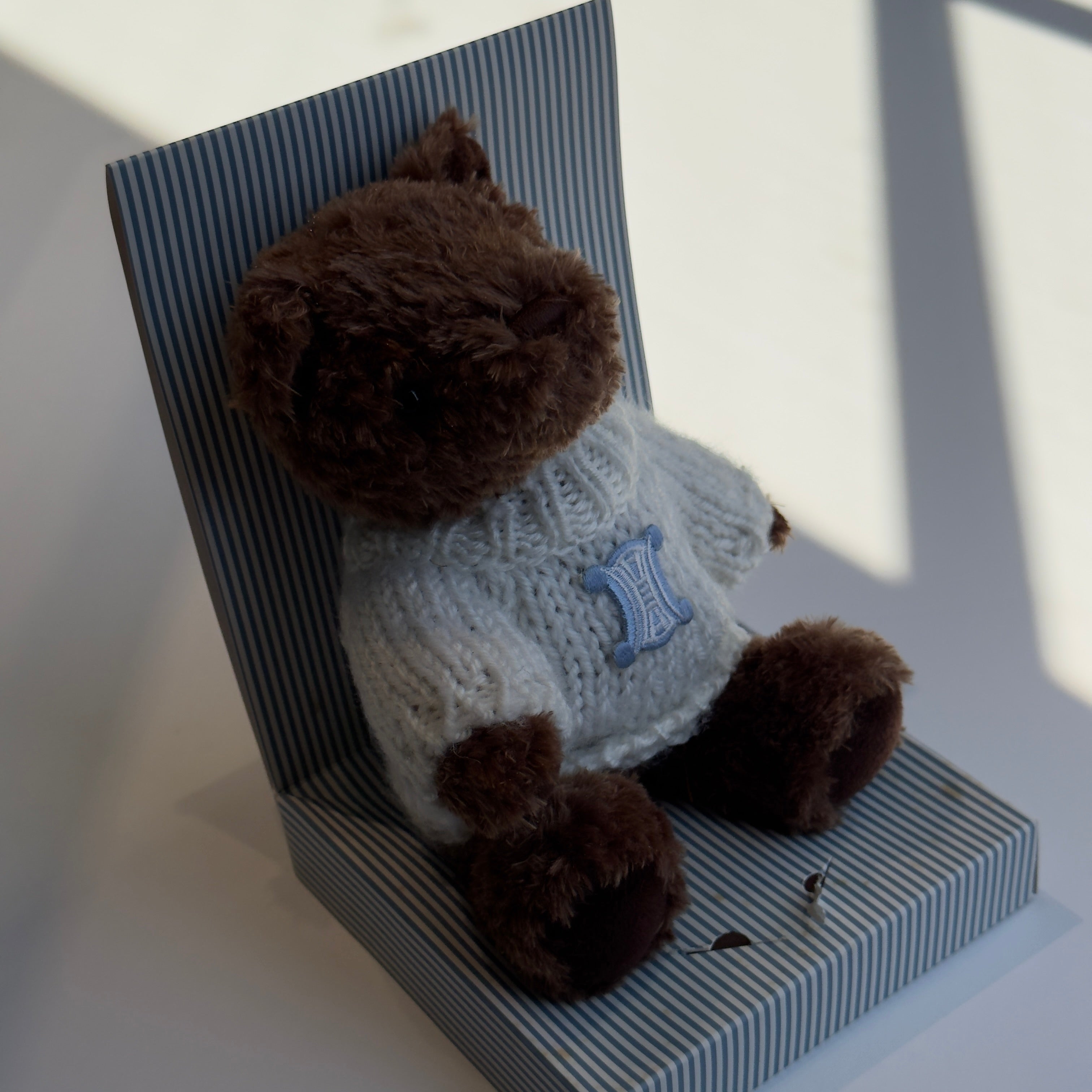 Vintage Celine Plush Teddy Bear - Queen May