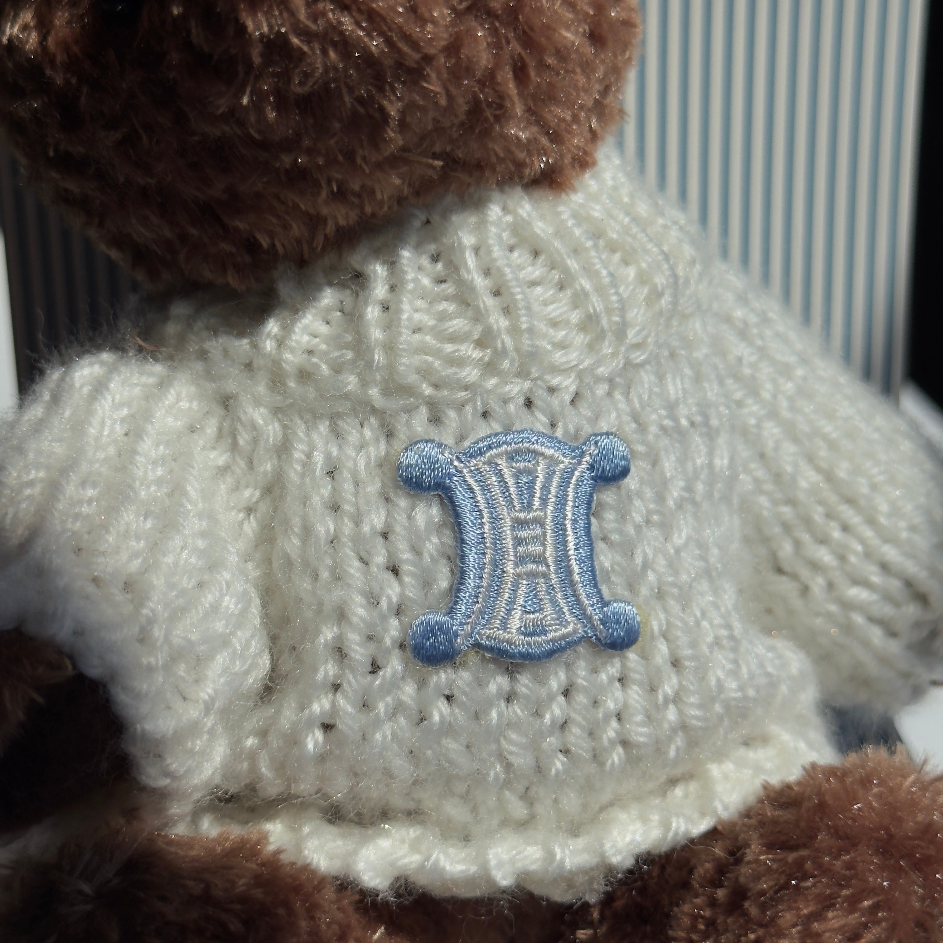 Vintage Celine Plush Teddy Bear - Queen May