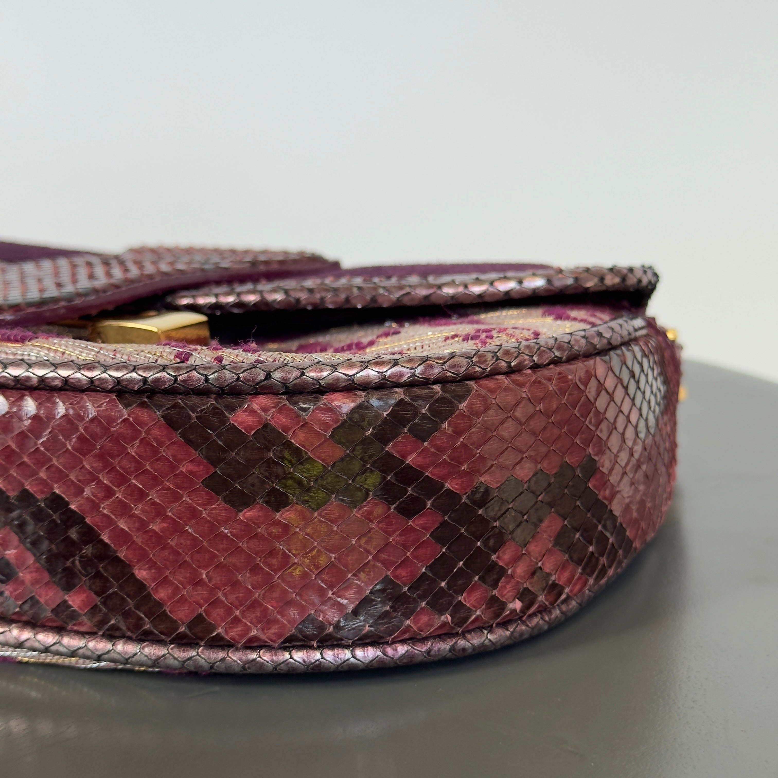 Rare Louis Vuitton Python Monogram Empire Levant - Queen May