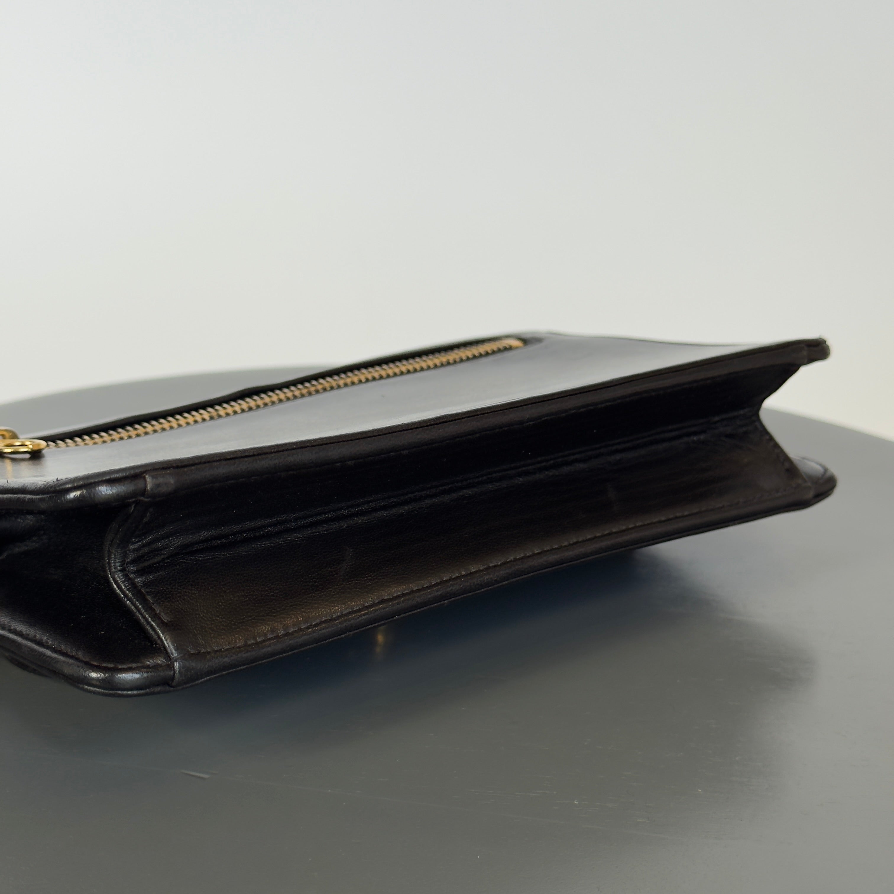 Vintage Chanel Lambskin Leather Clutch Bag - Queen May