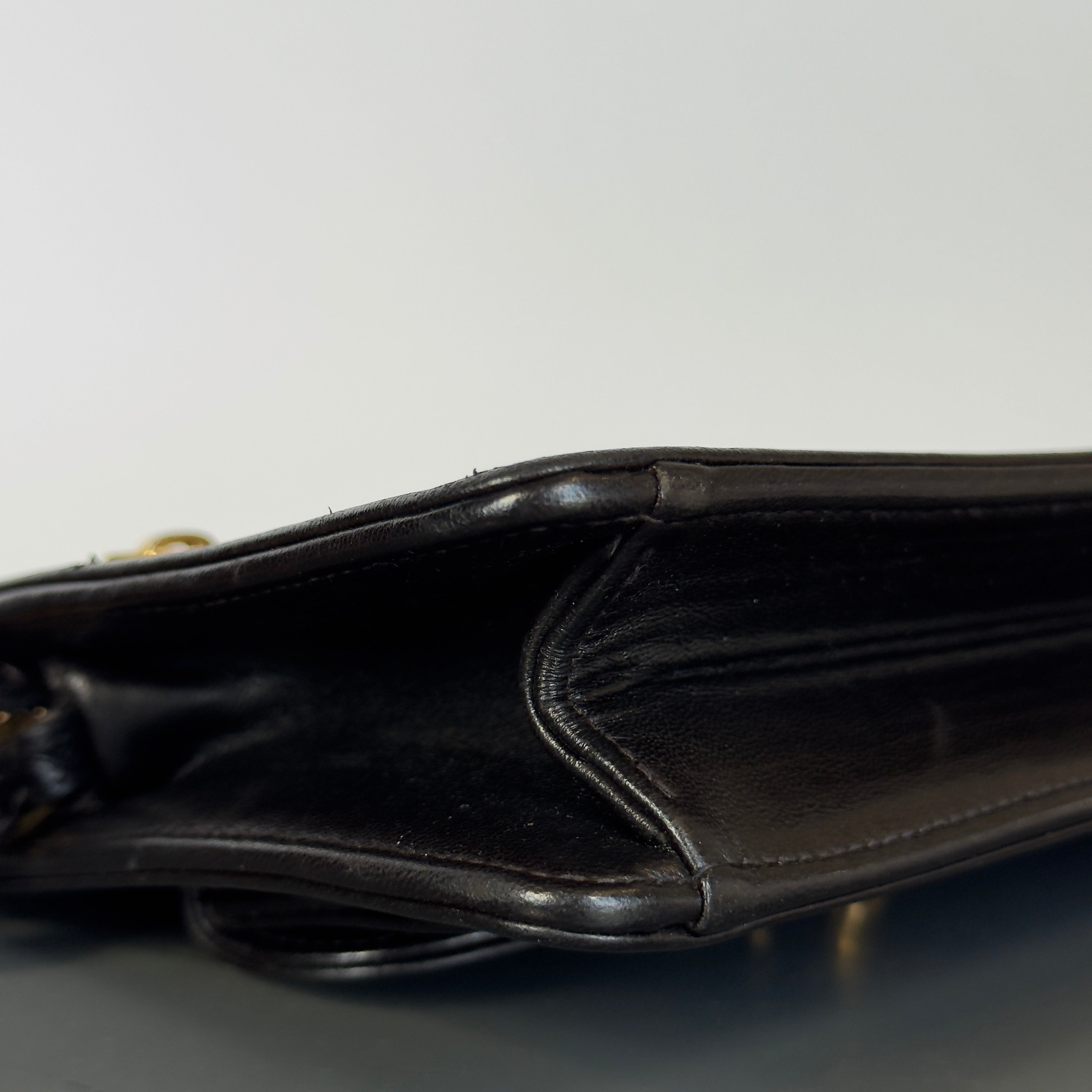 Vintage Chanel Lambskin Leather Clutch Bag - Queen May