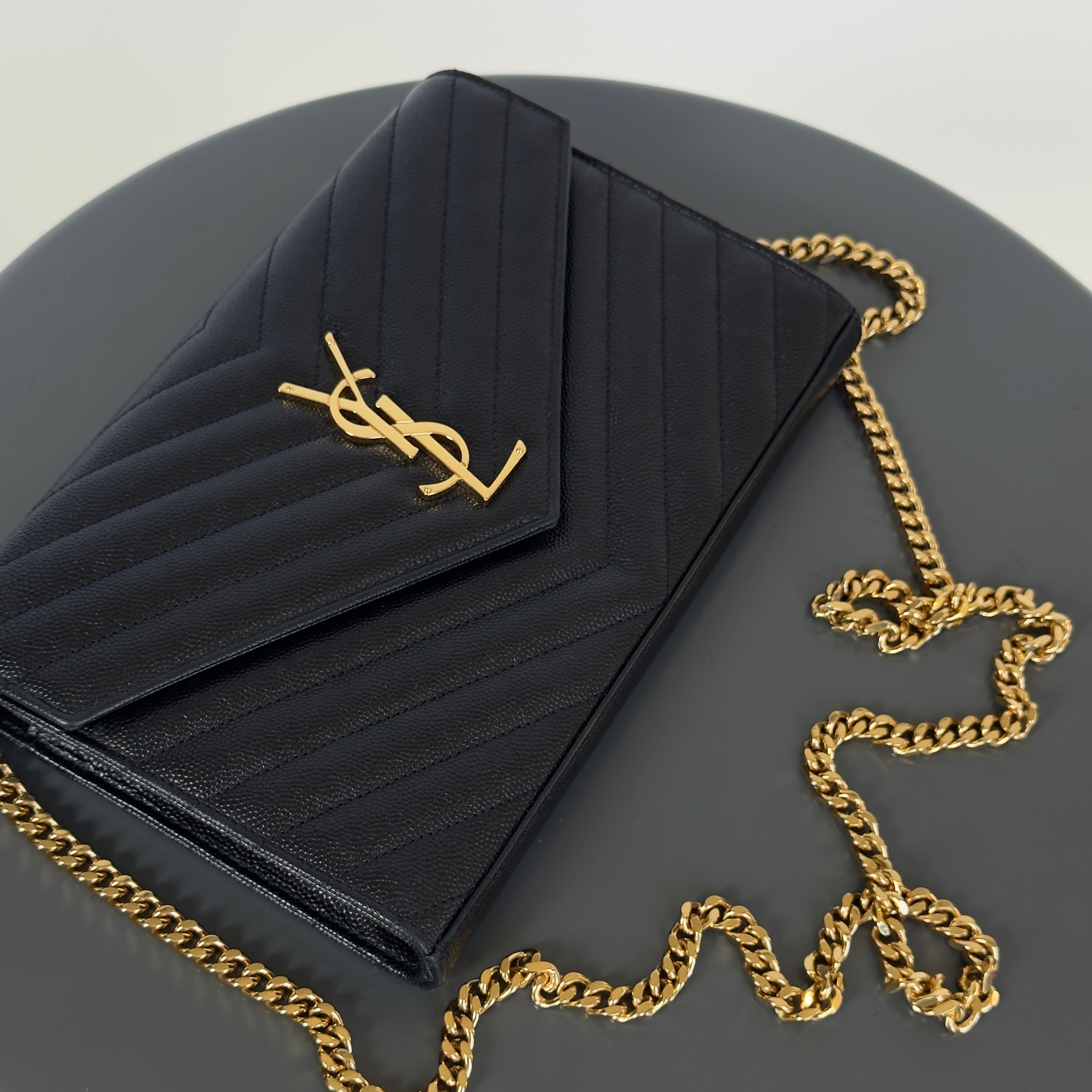 Saint Laurent Chevron Cassandre - Queen May