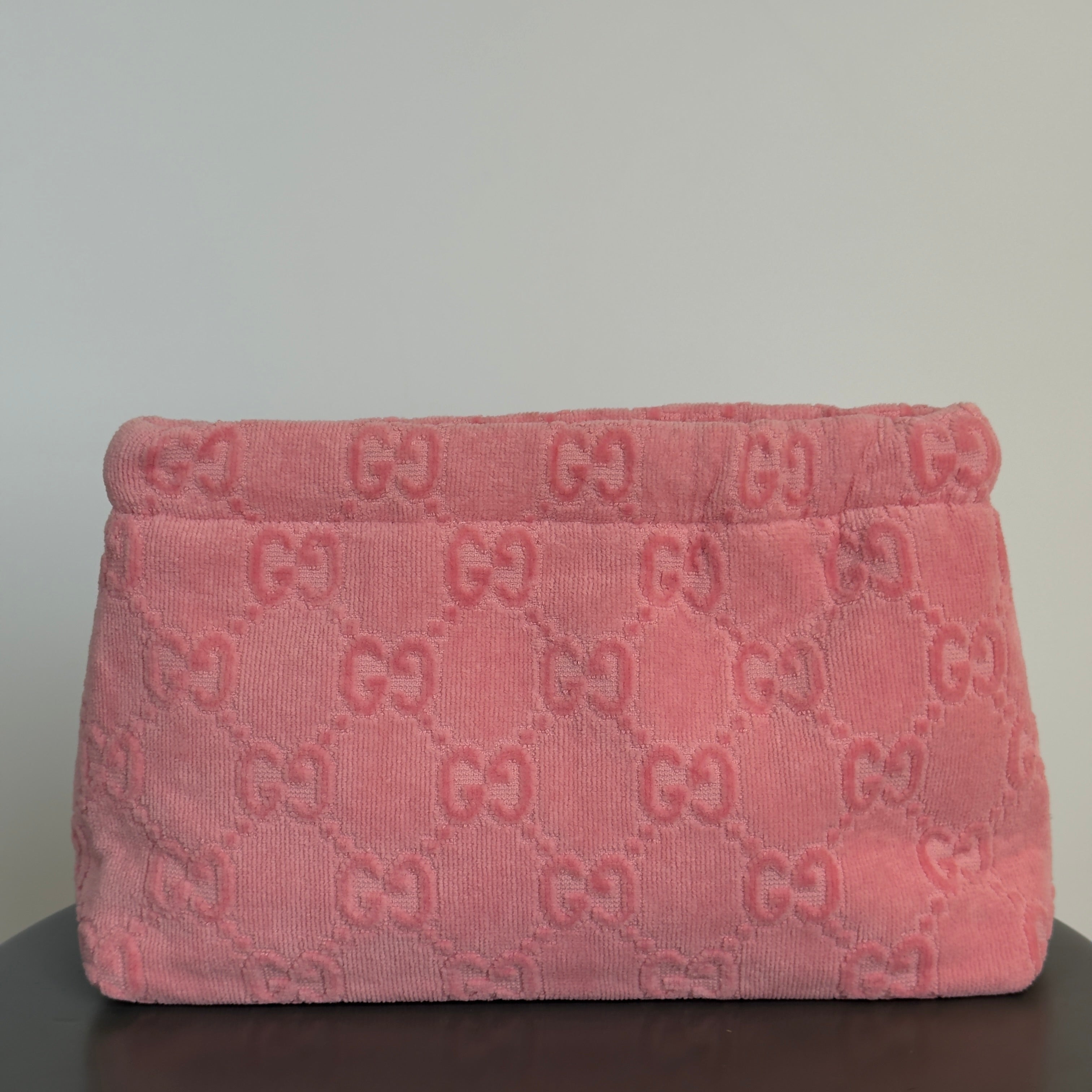 Lady Cuir x Queen May The “Ciao Bella” Towel Clutch Light Pink - Queen May