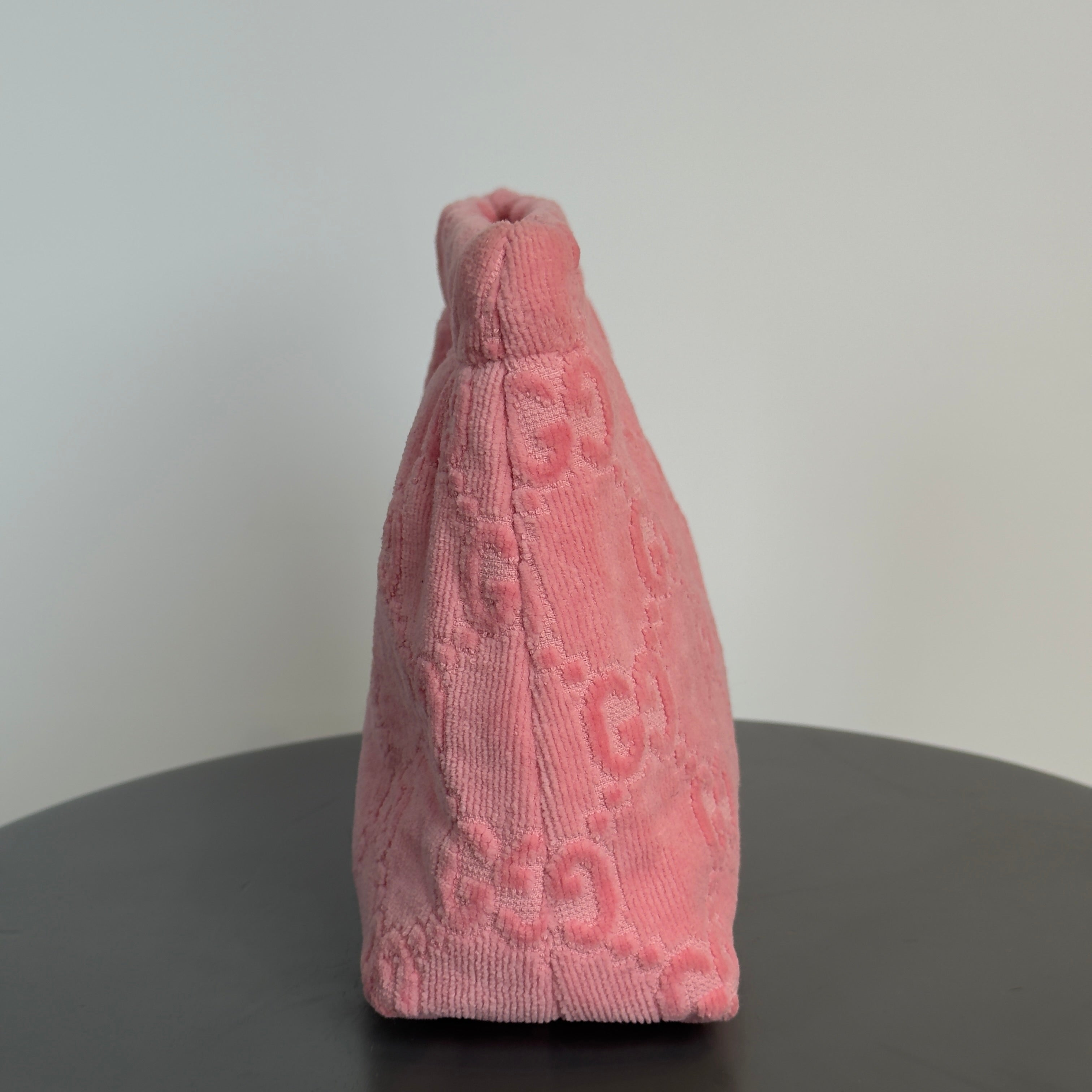 Lady Cuir x Queen May The “Ciao Bella” Towel Clutch Light Pink - Queen May