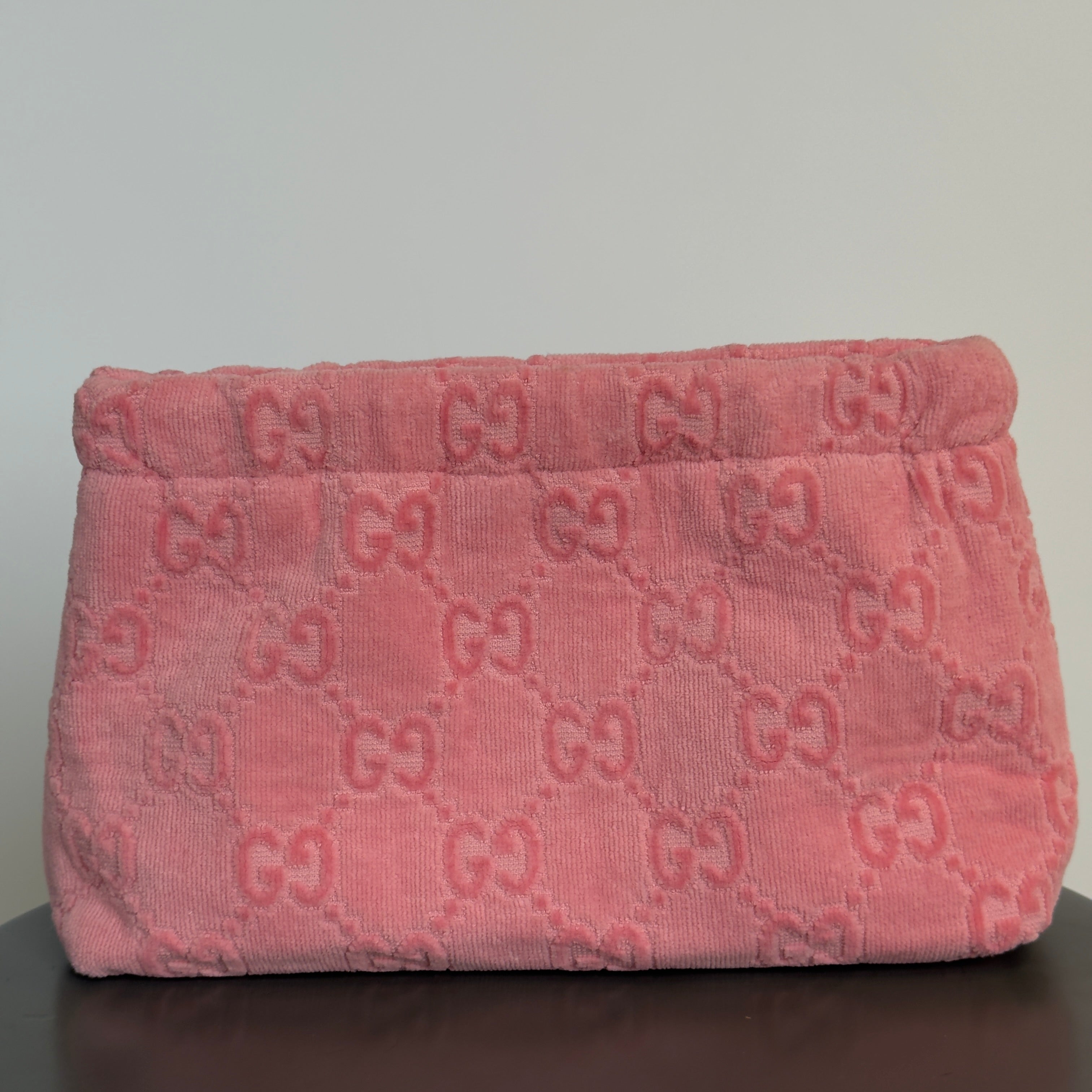 Lady Cuir x Queen May The “Ciao Bella” Towel Clutch Light Pink - Queen May