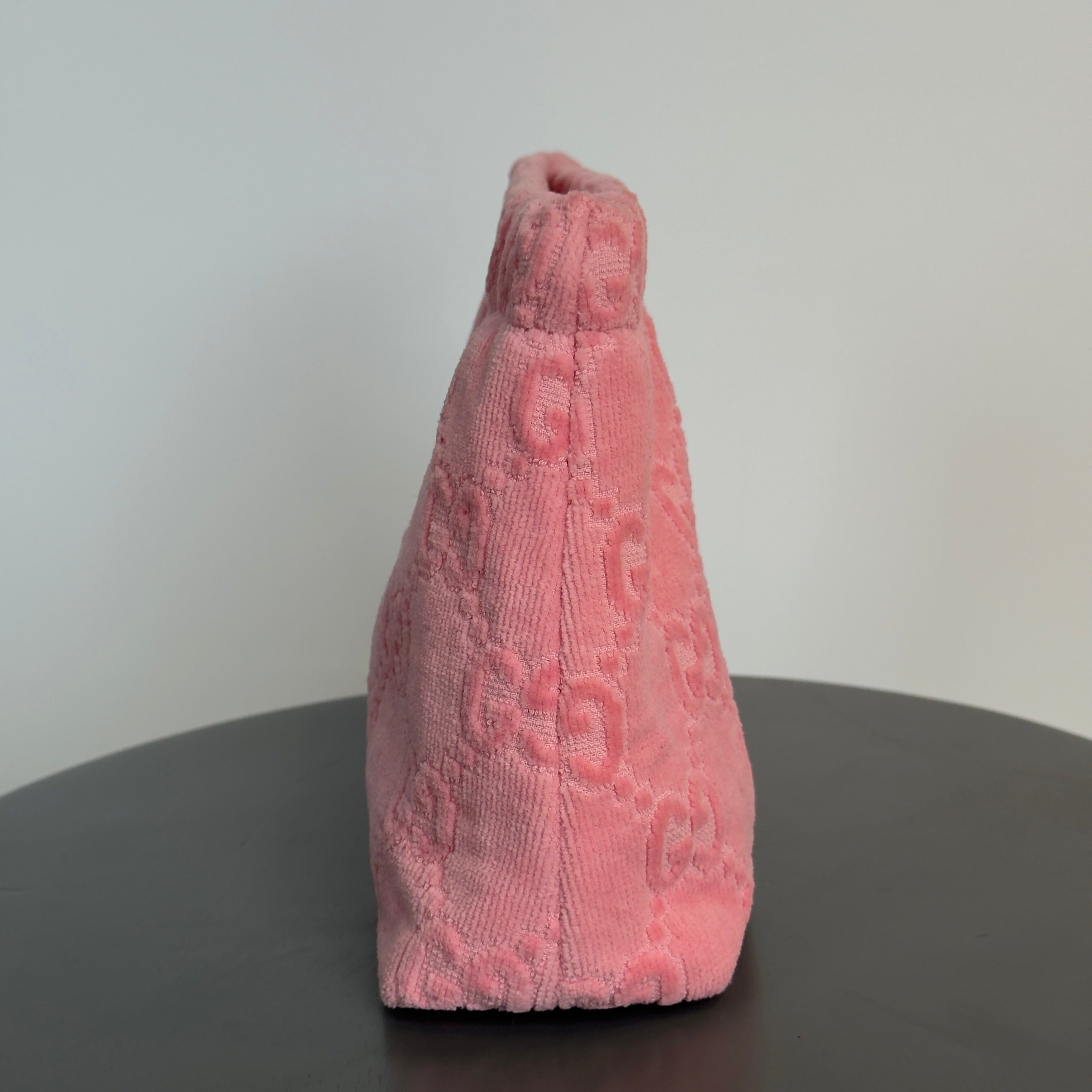 Lady Cuir x Queen May The “Ciao Bella” Towel Clutch Light Pink - Queen May