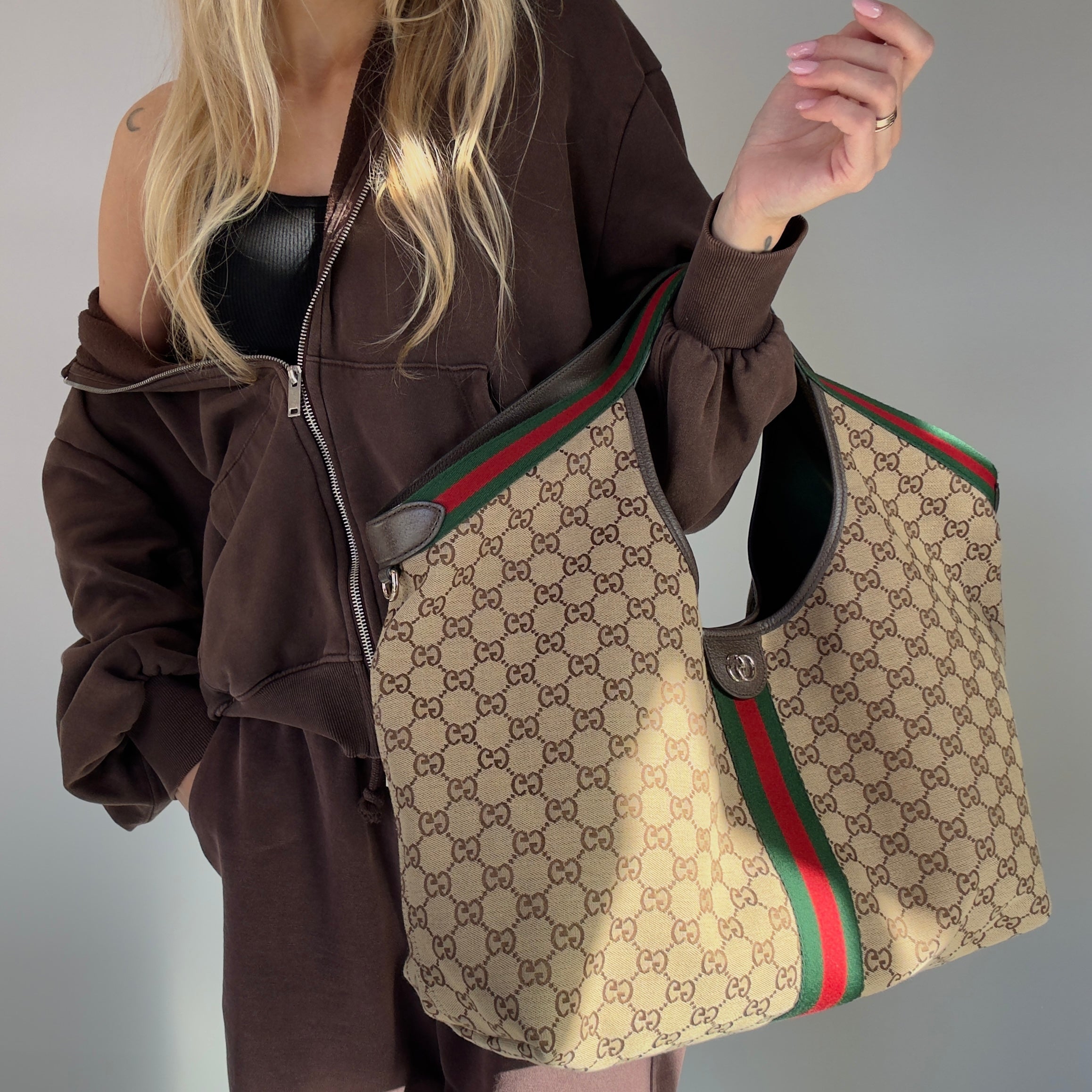 Gucci Giglio Large Tote Bag - Queen May
