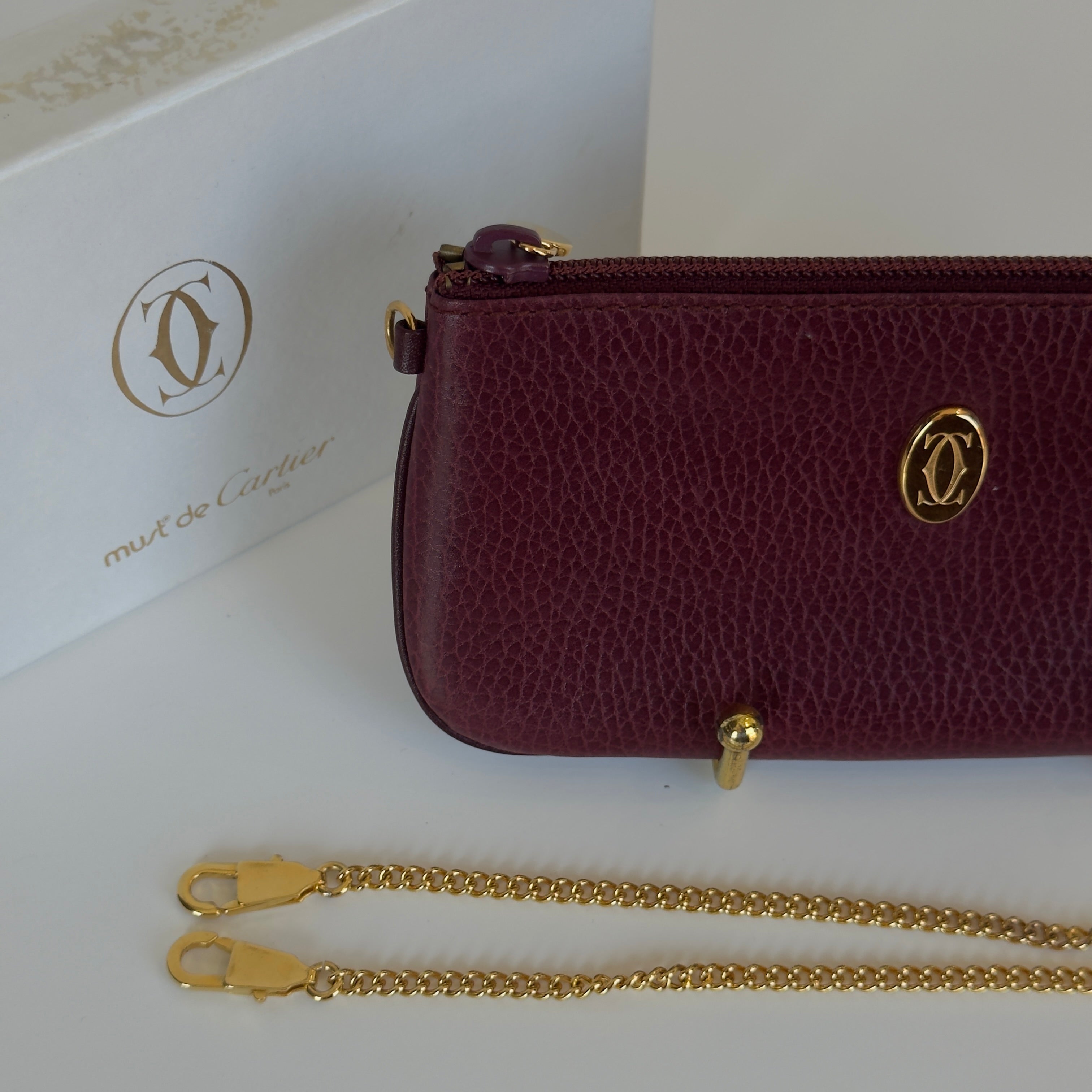 Cartier Leather Pouch - Queen May