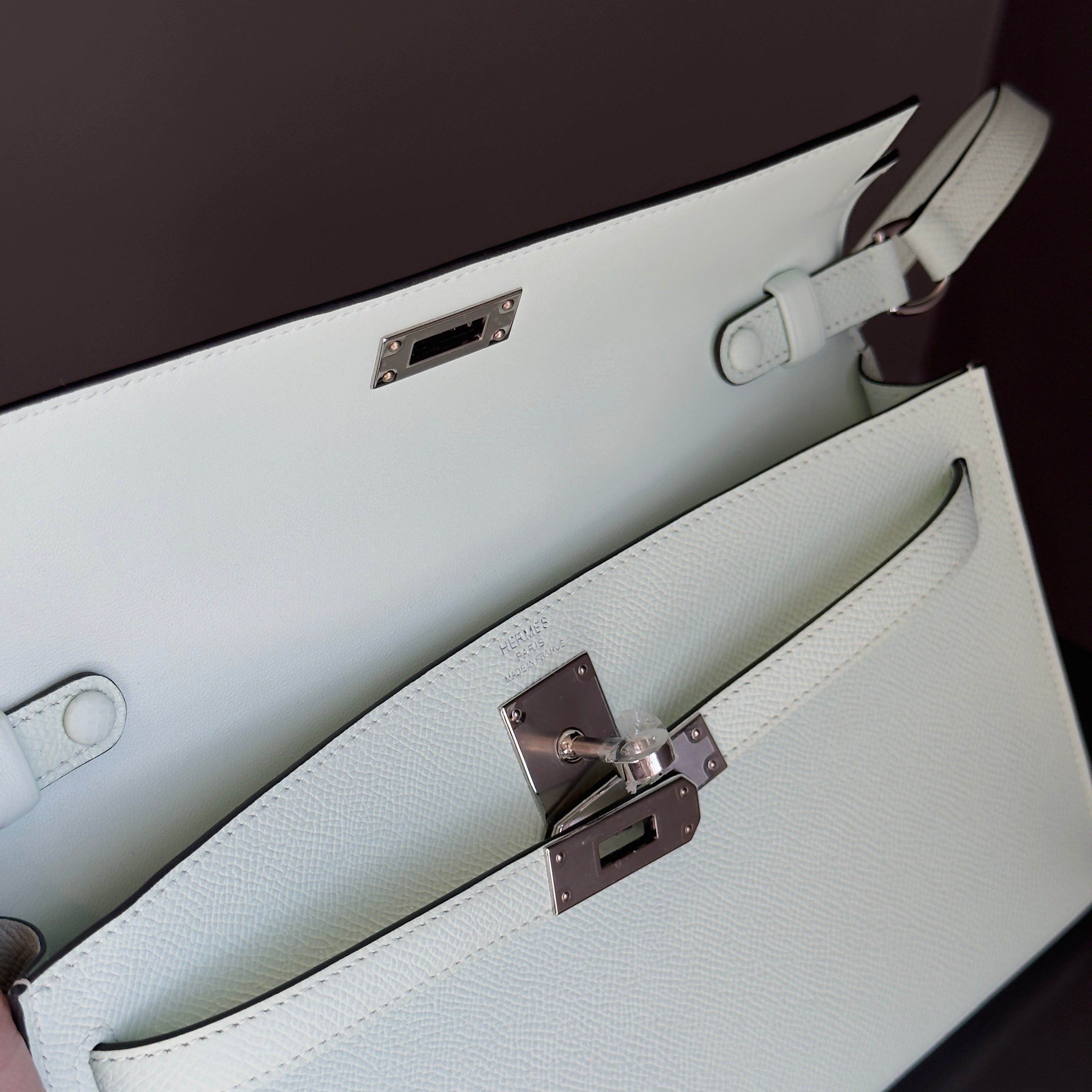 Hermes Kelly Elan Vert Peppermint - Queen May