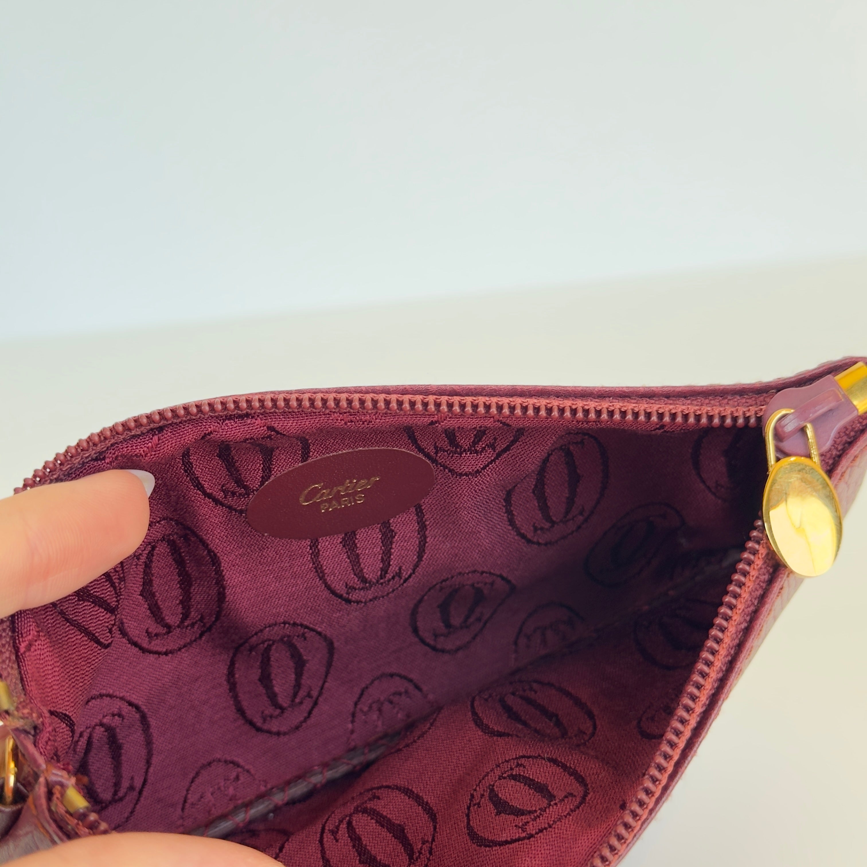 Cartier Leather Pouch - Queen May