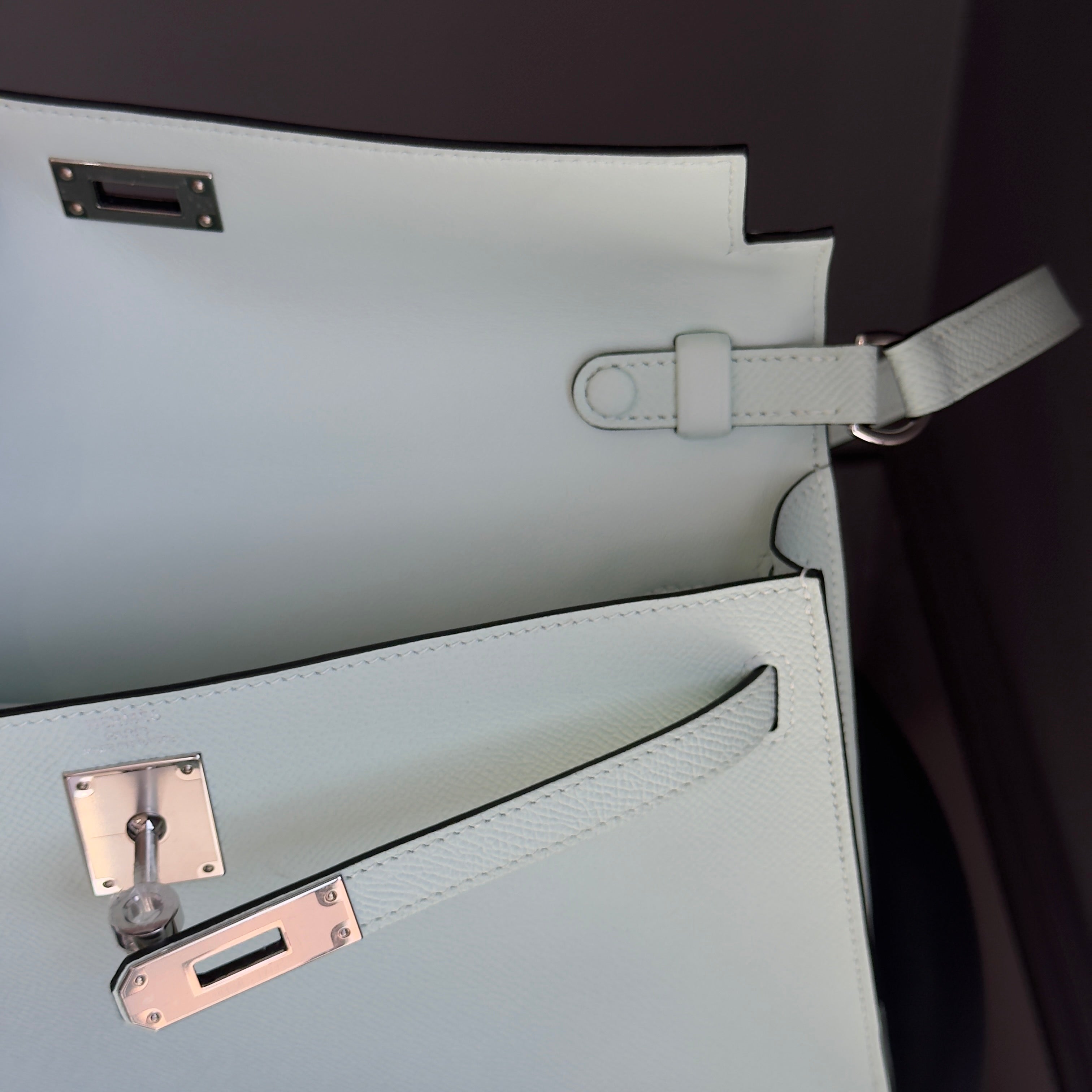 Hermes Kelly Elan Vert Peppermint - Queen May