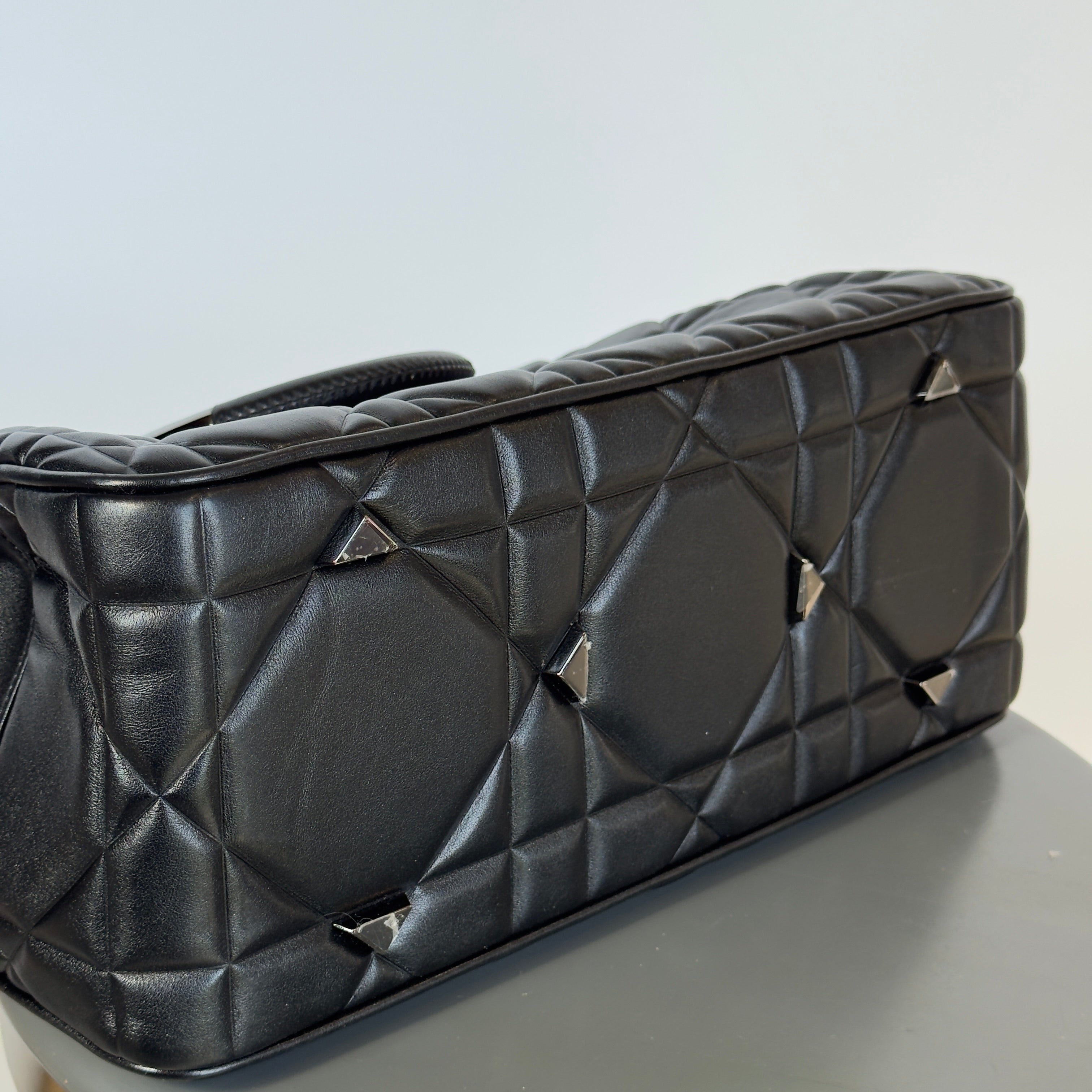 Christian Dior Lady 95.22 Bag Cannage Embossed Leather Large - Queen May