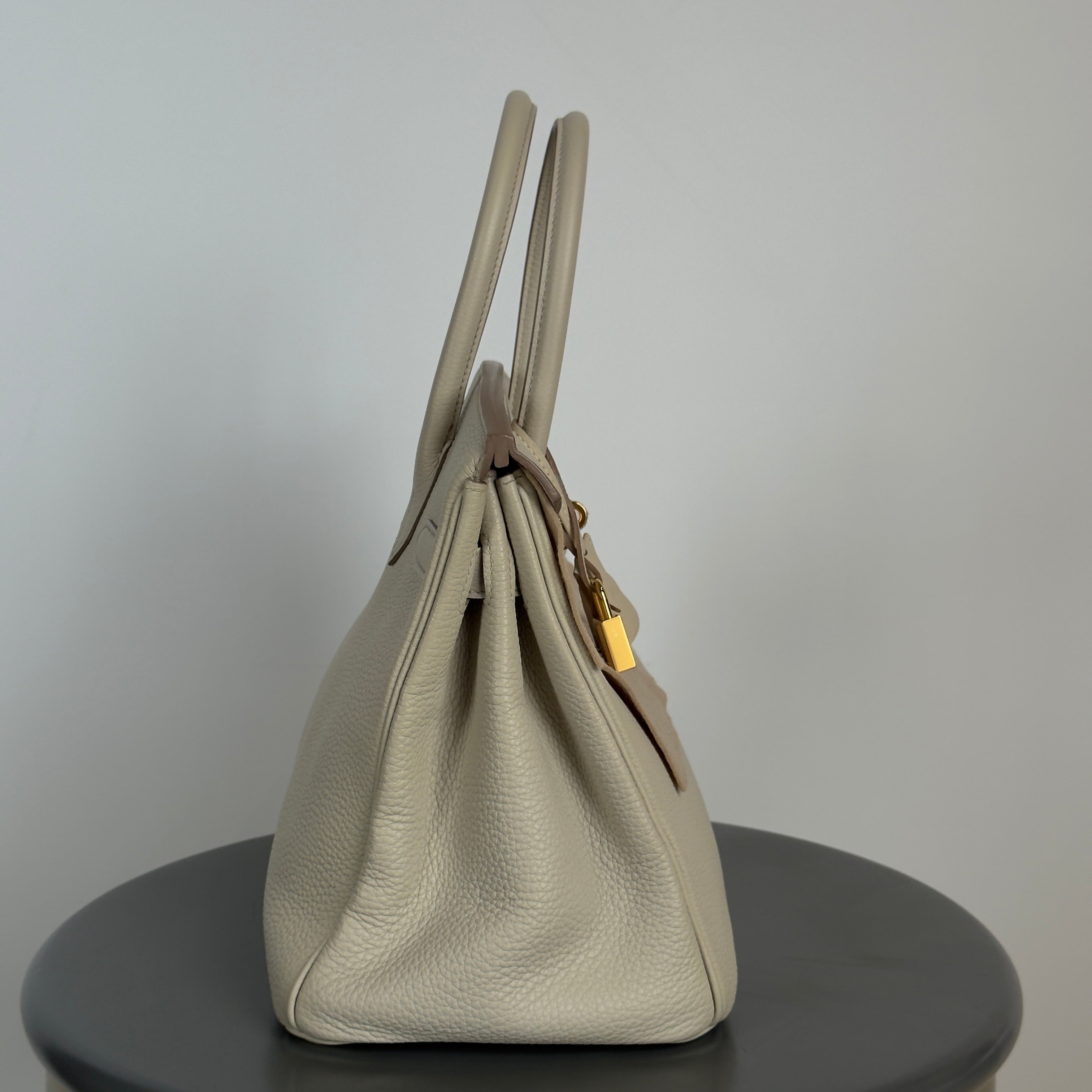 Hermes Birkin Beton 30 Togo Gold Hardware 2022 - Queen May