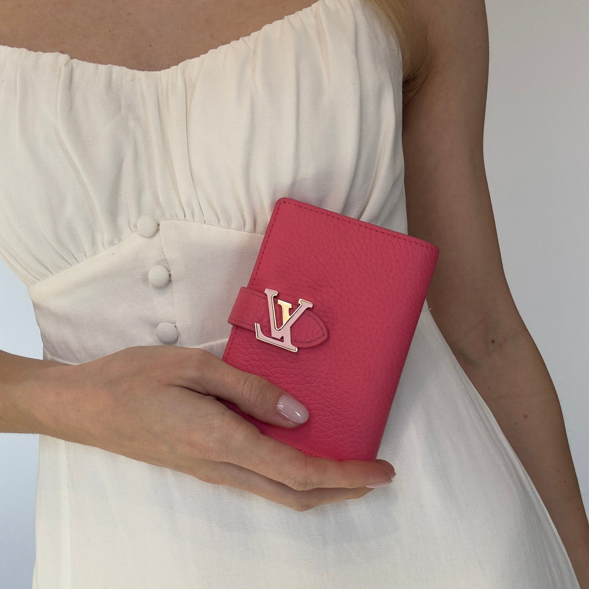 Louis Vuitton Vertical Compact Wallet - Queen May