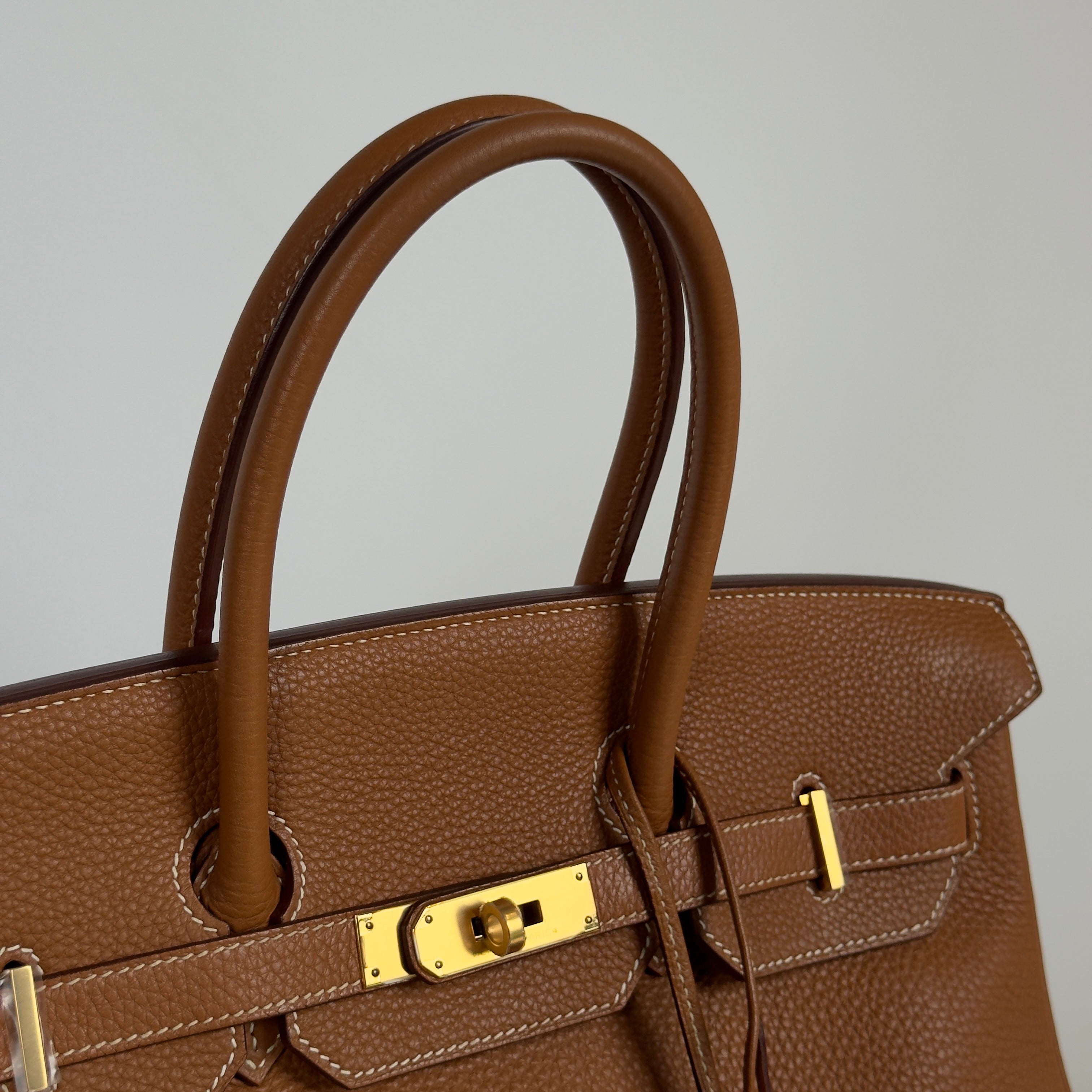 Hermes Gold Togo Leather Birkin 35 2012 - Queen May