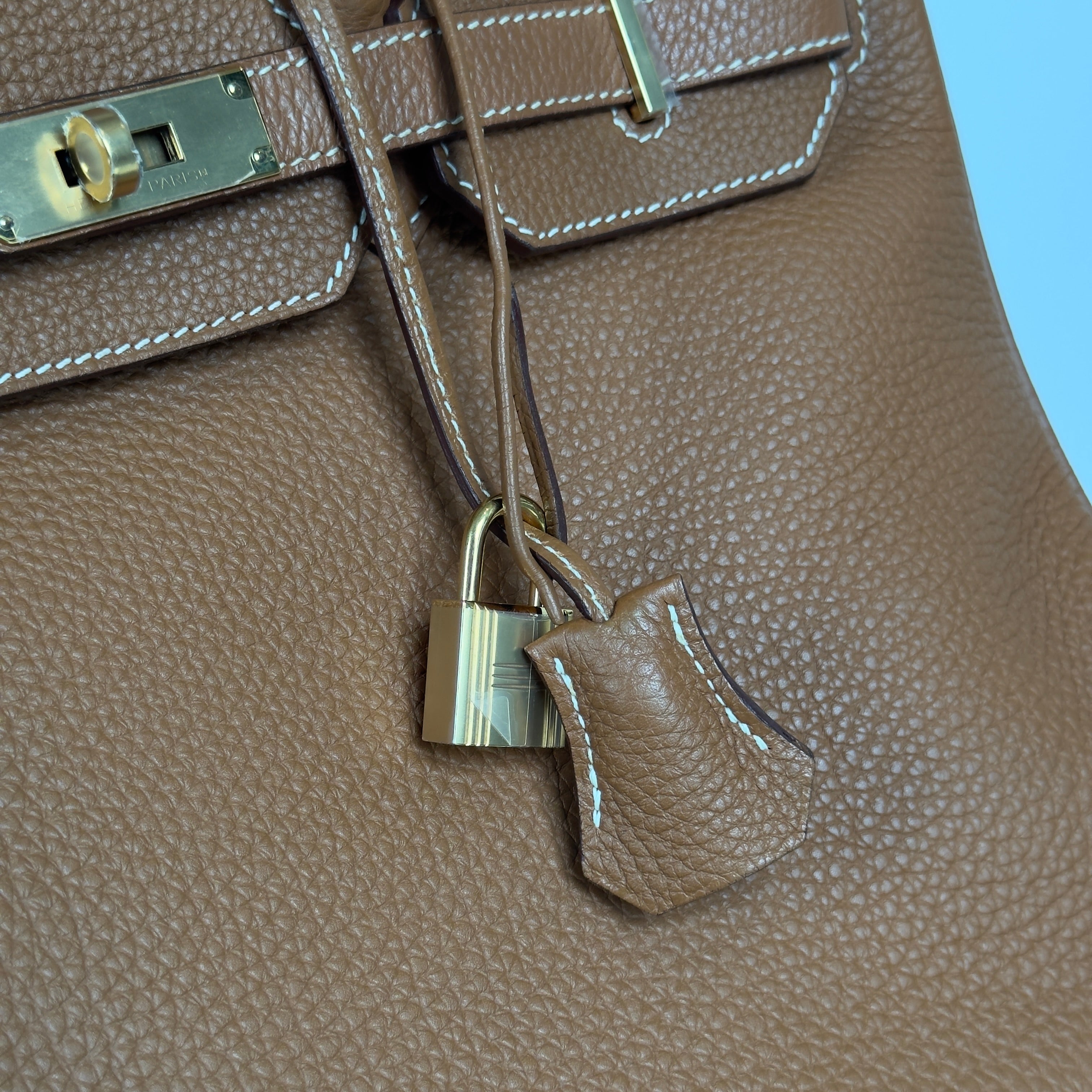 Hermes Gold Togo Leather Birkin 35 2012 - Queen May