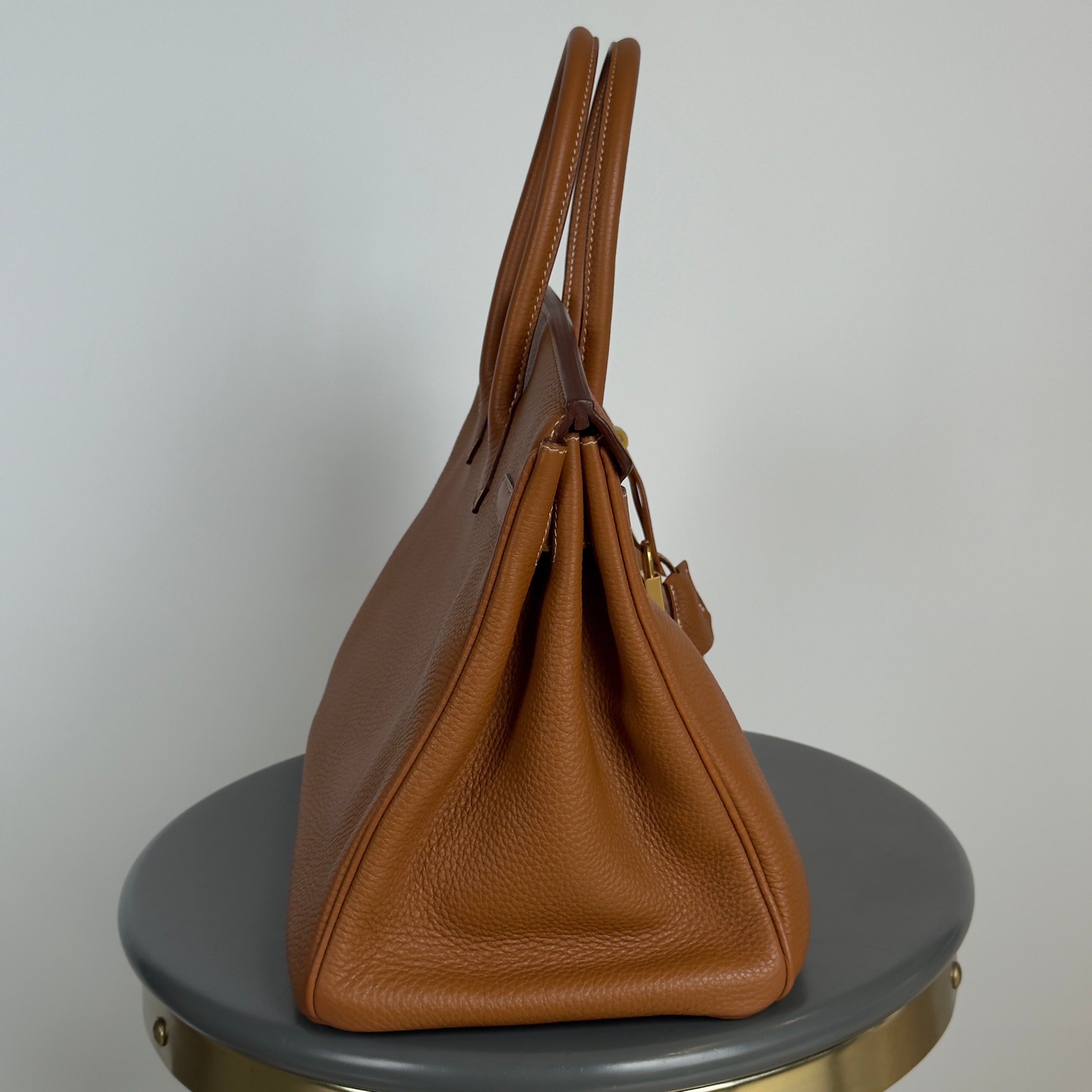 Hermes Gold Togo Leather Birkin 35 2012 - Queen May