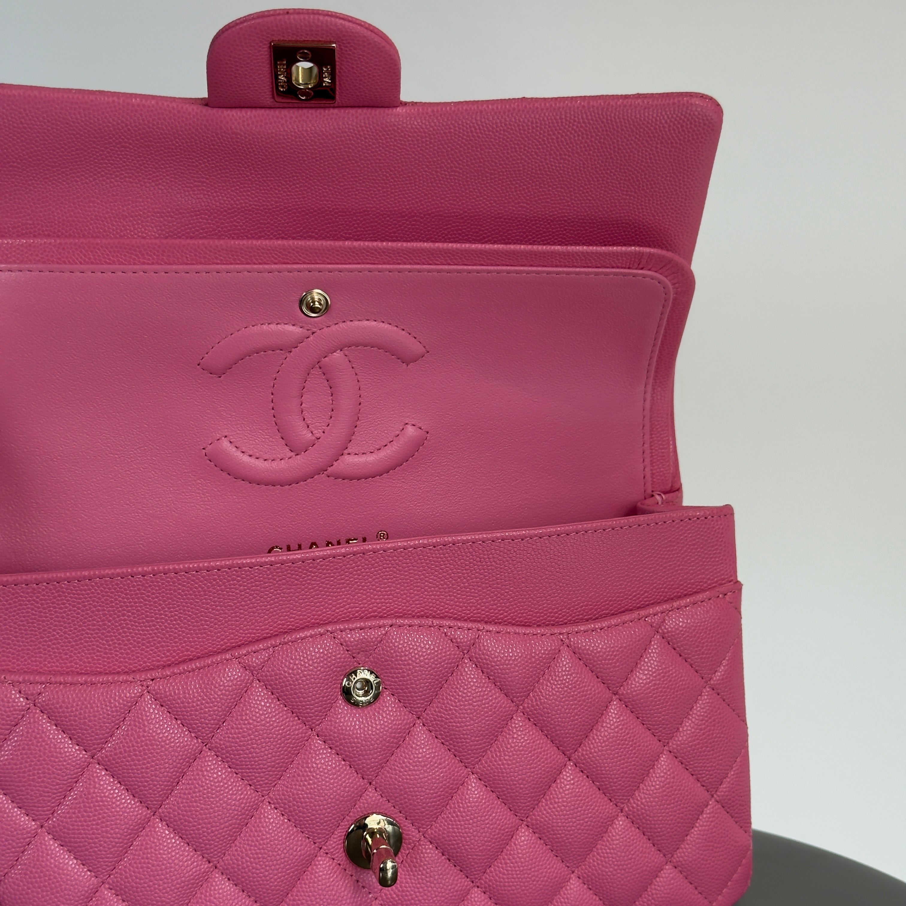 Chanel Pink Medium Double Flap - Queen May