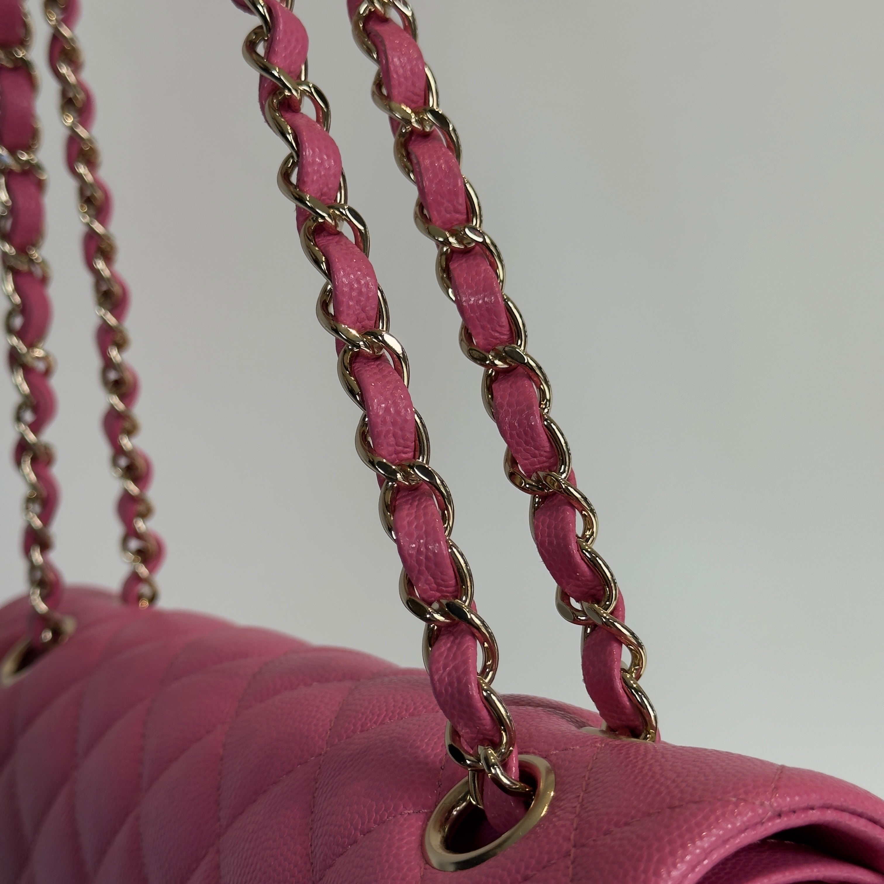 Chanel Pink Medium Double Flap - Queen May