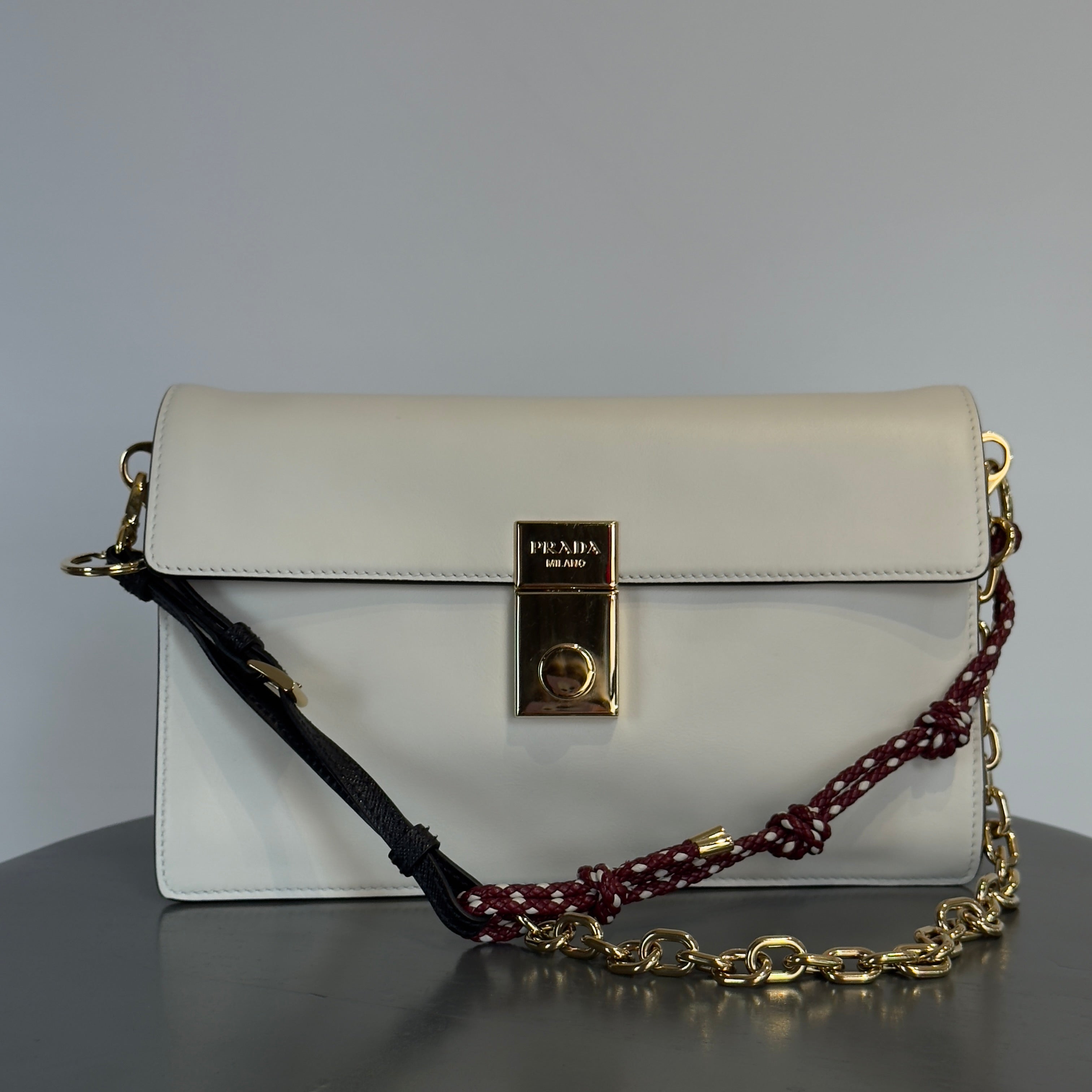 Prada Soft Sound Bag with Charms - Queen May