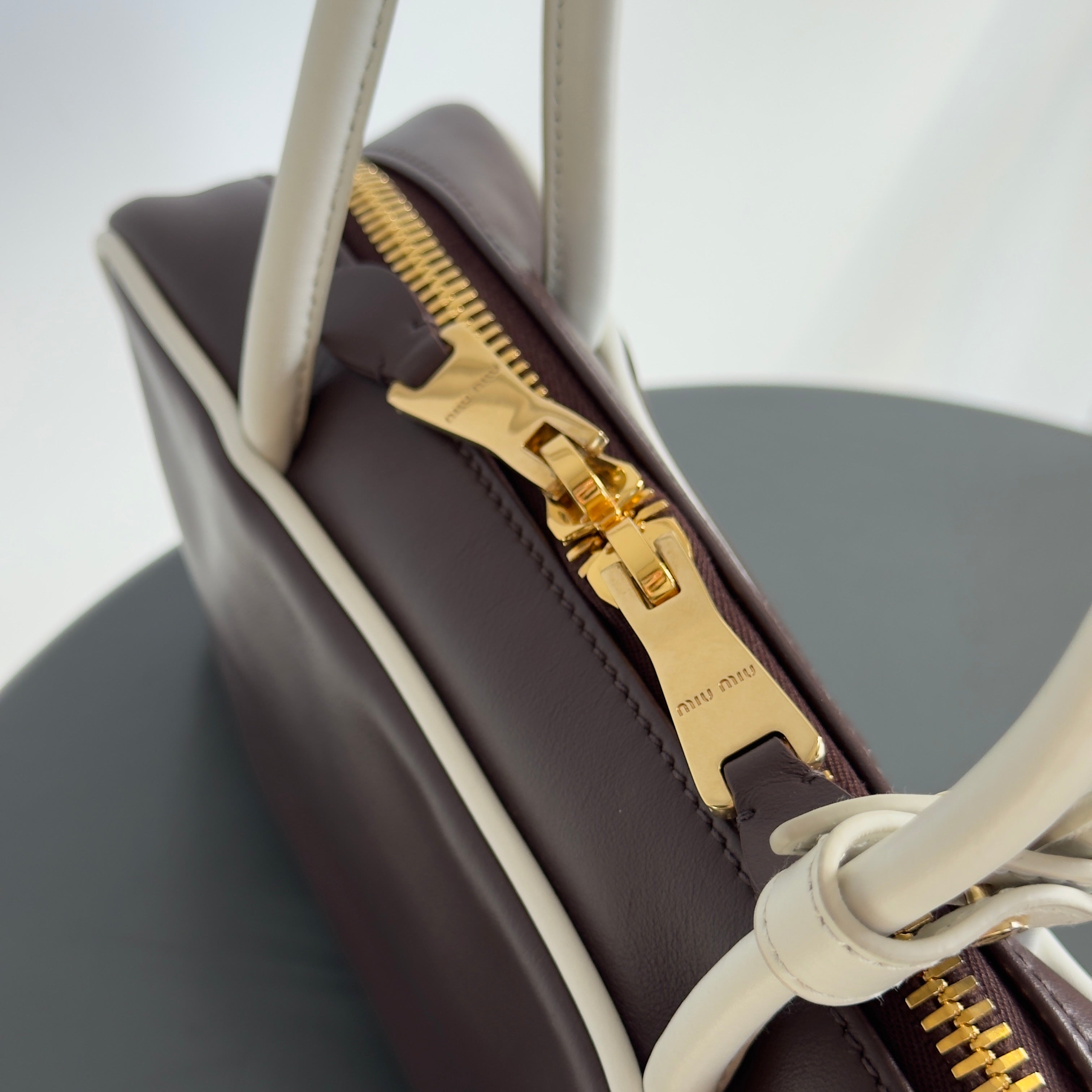 Miu Miu Beau Tote Bag Brown - Queen May