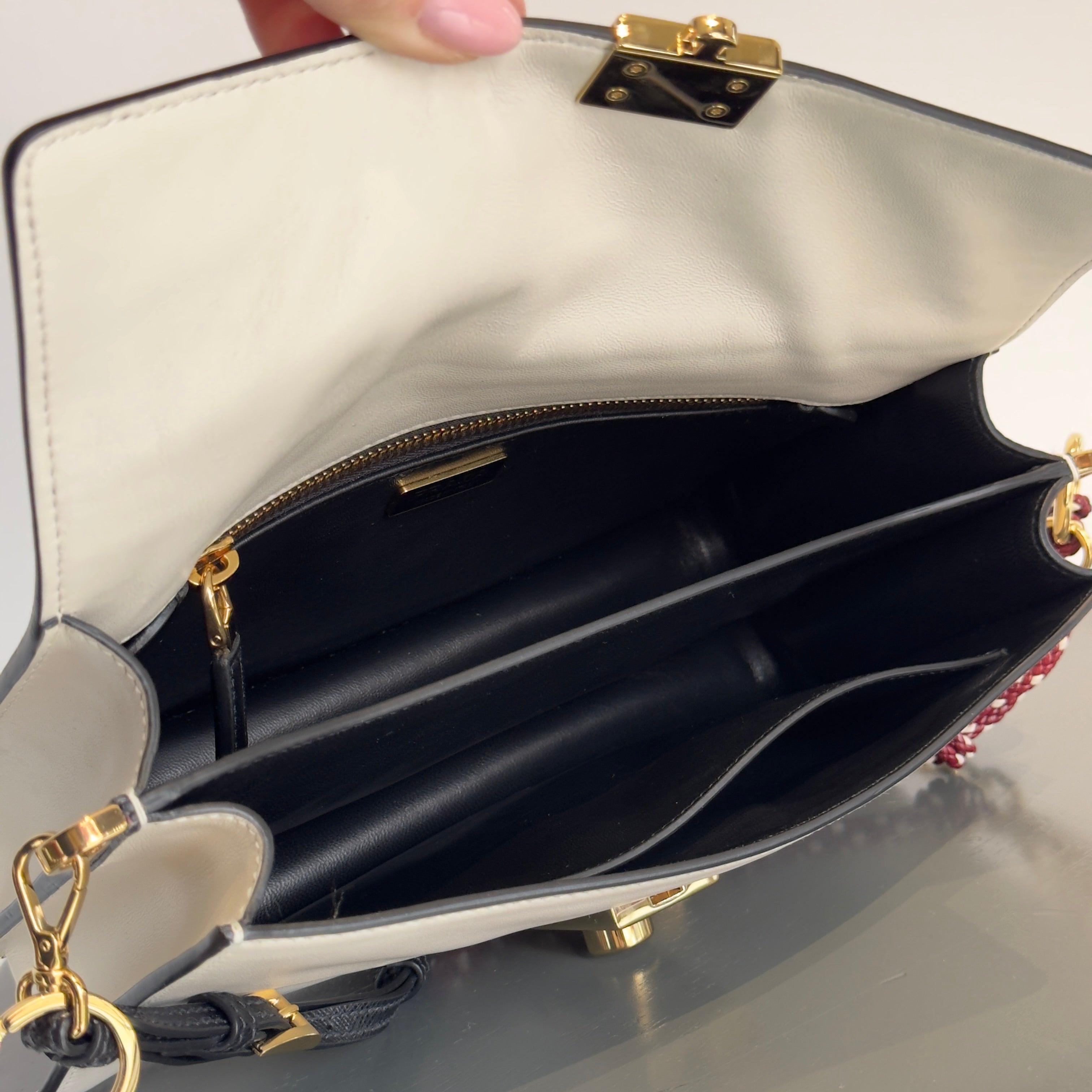 Prada Soft Sound Bag with Charms - Queen May