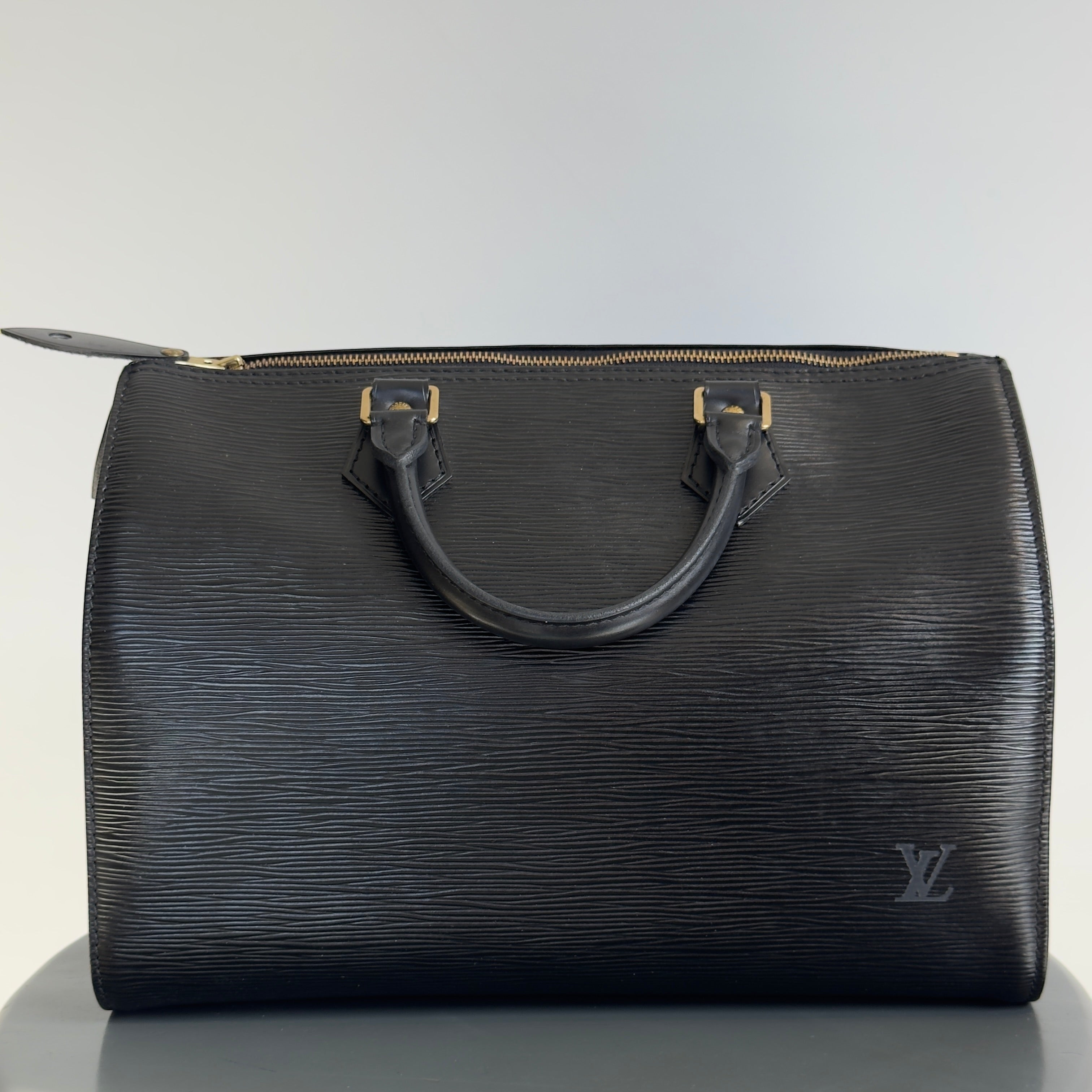 Louis Vuitton Black Epi Speedy 30 - Queen May