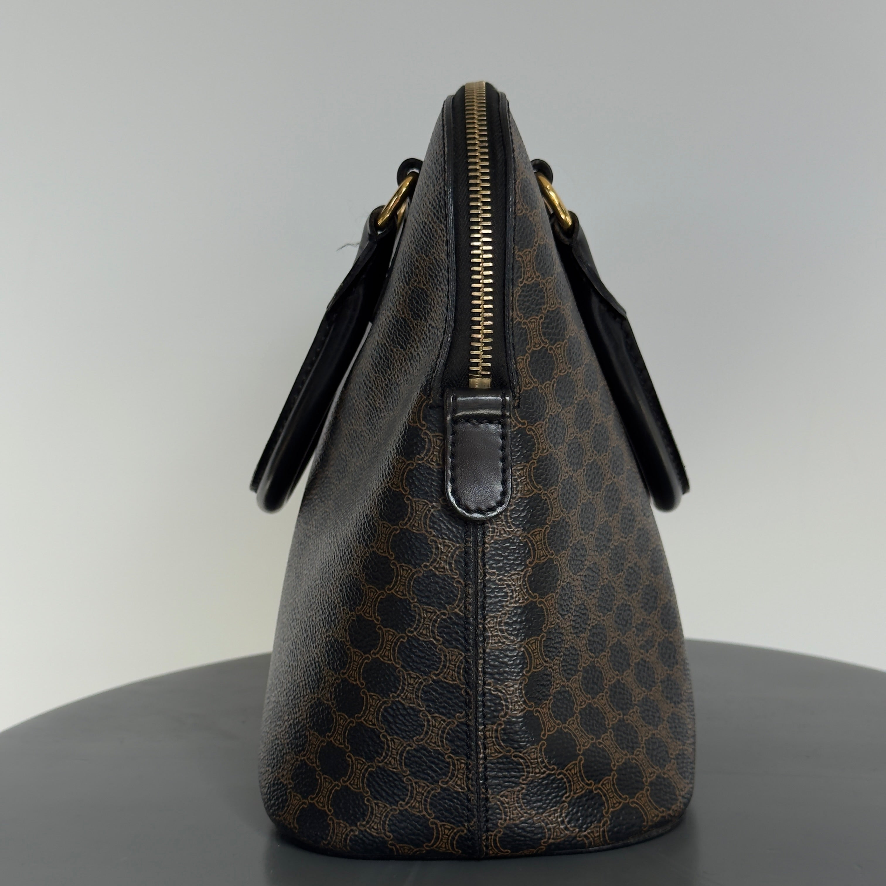 Celine Macadam Black Dome Bag - Queen May
