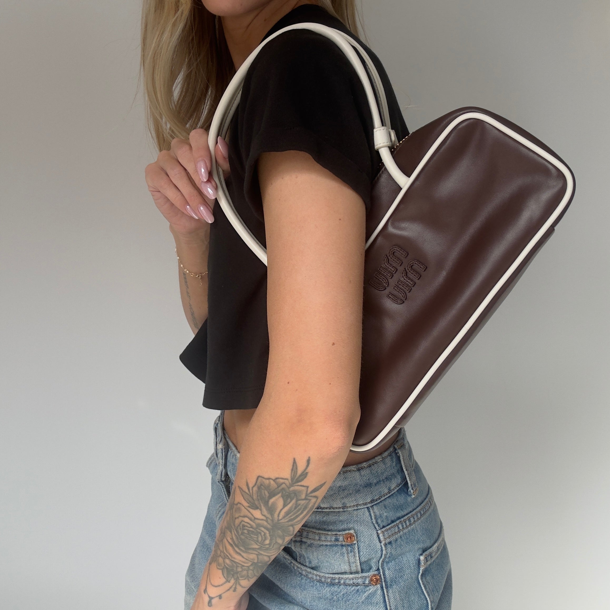 Miu Miu Beau Tote Bag Brown - Queen May