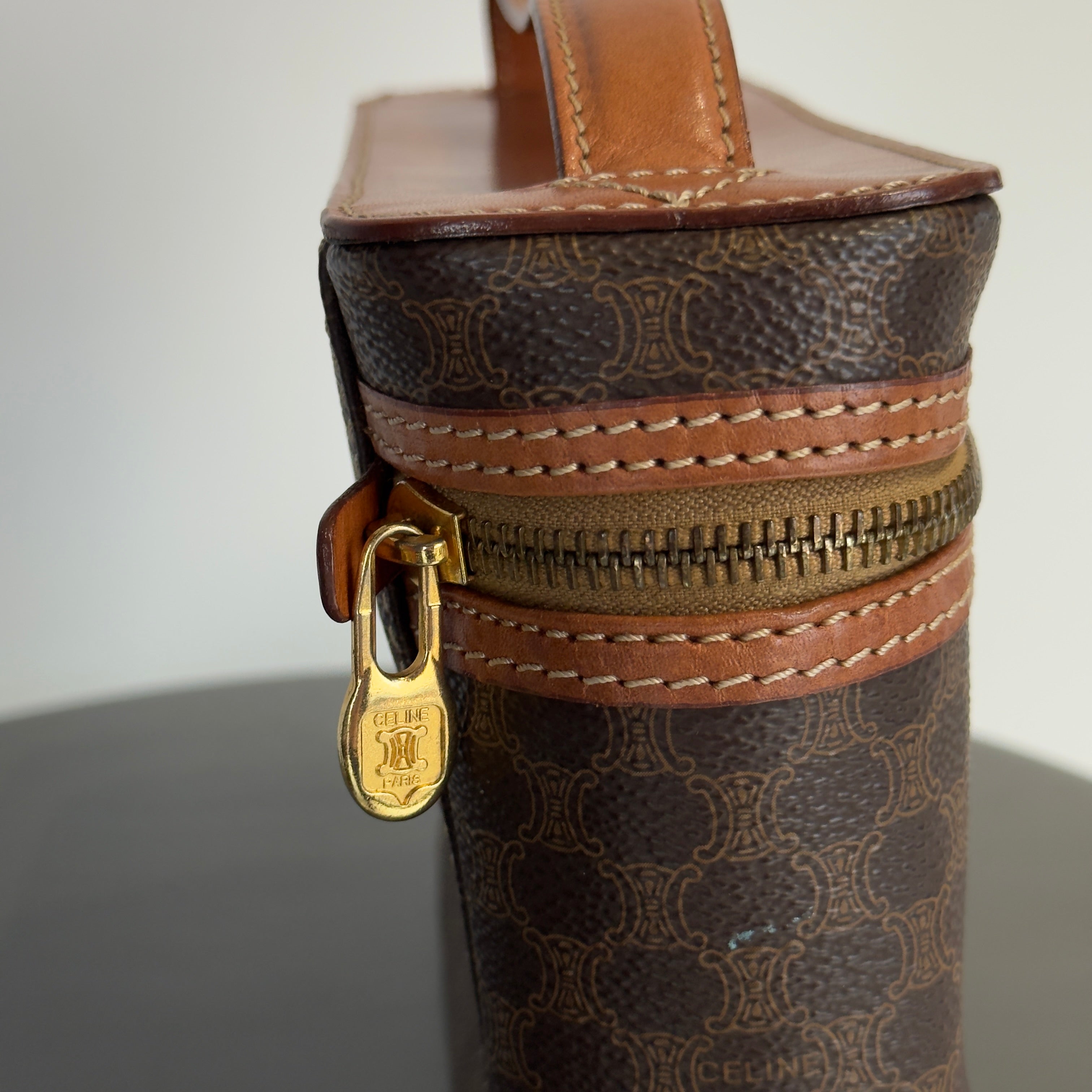 Celine Macadam Canvas Vanity Case - Queen May