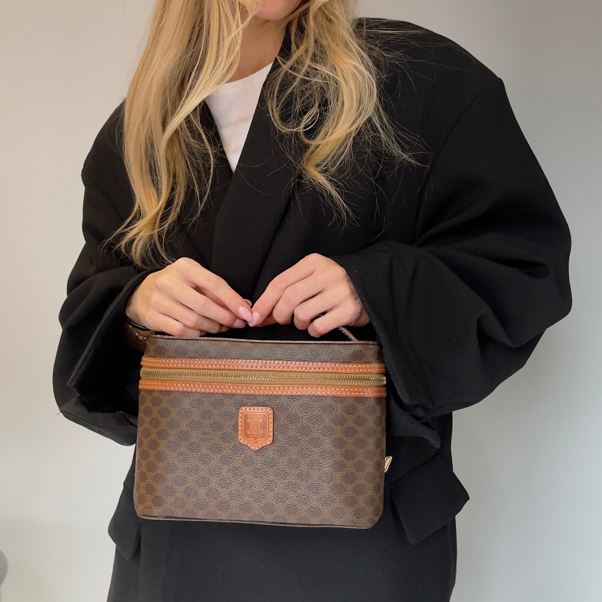 Celine Macadam Canvas Vanity Case - Queen May