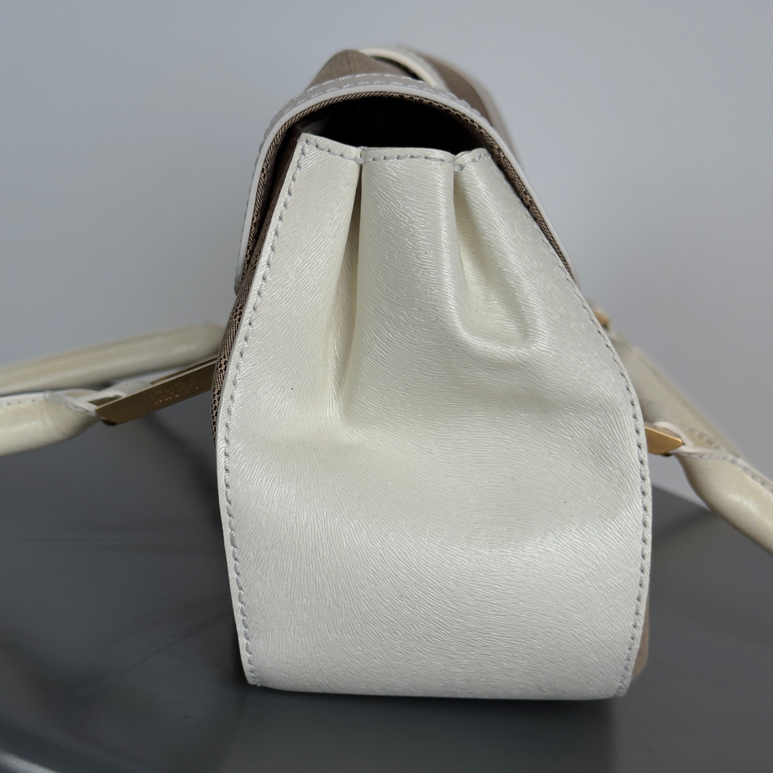 Fendi Zucca Shadow Shoulder Bag - Queen May