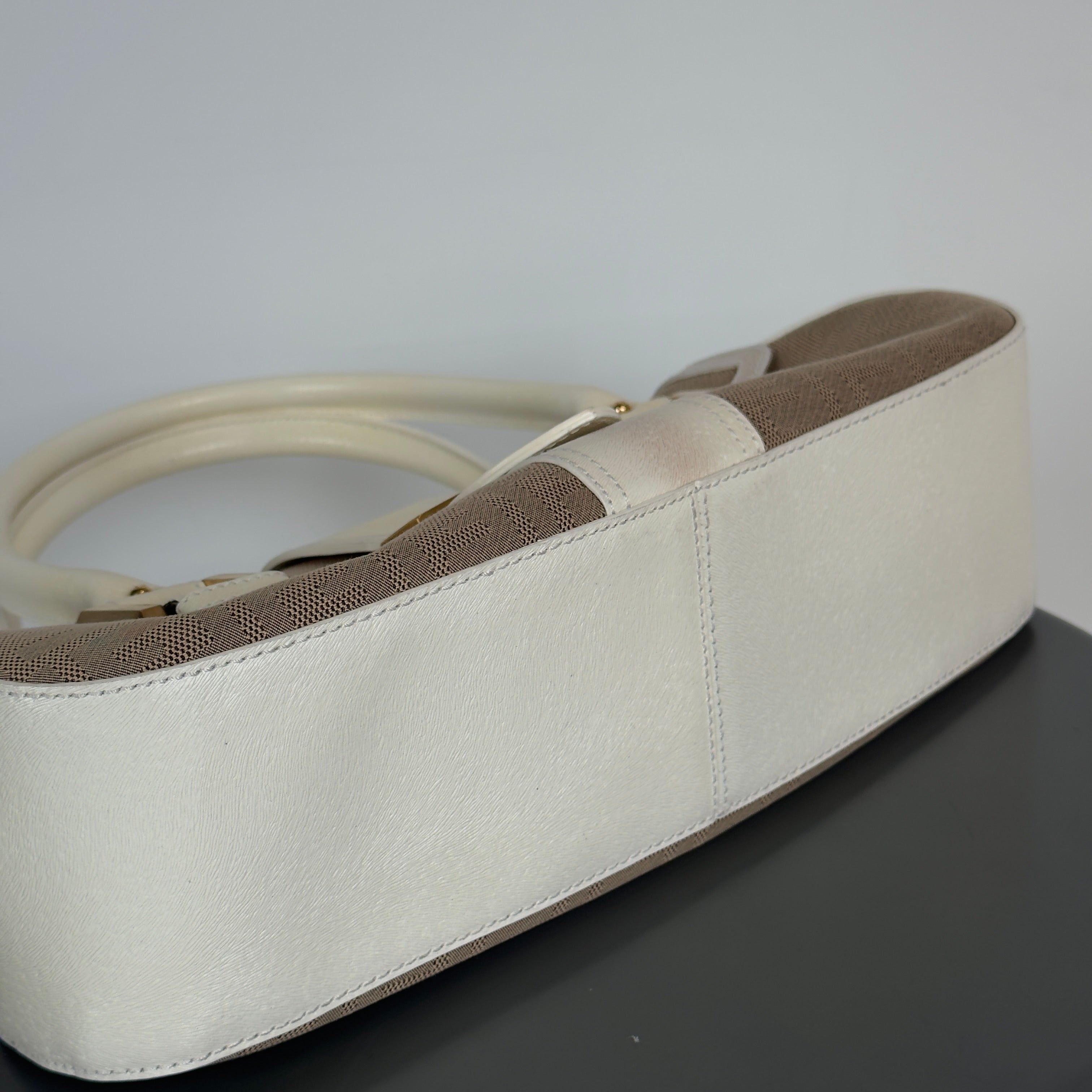 Fendi Zucca Shadow Shoulder Bag - Queen May