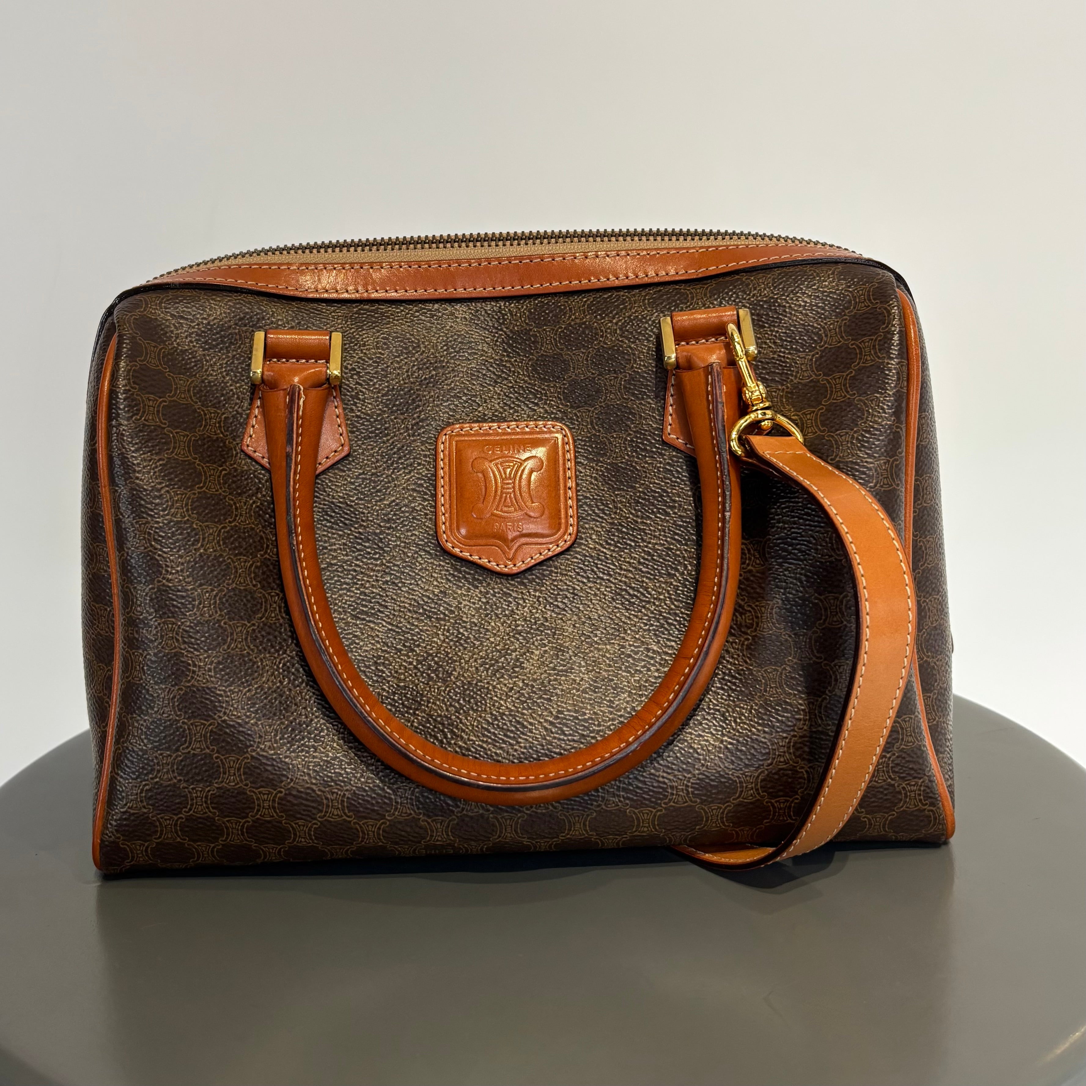 Celine Boston Macadam 25 With Strap - Queen May