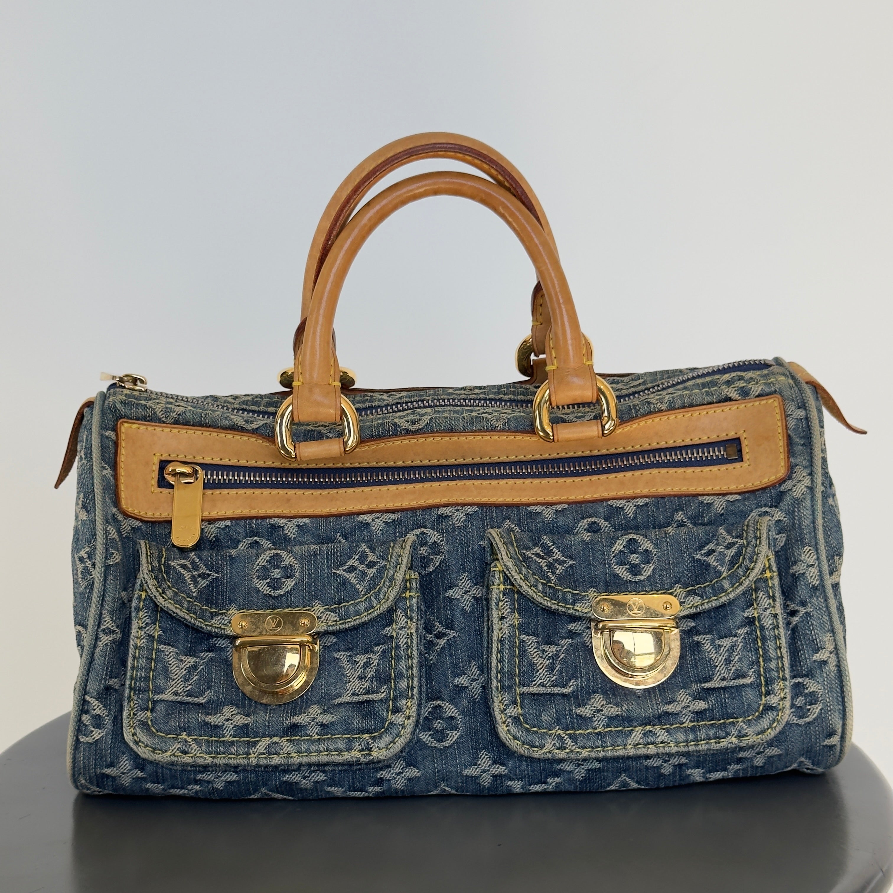 Louis Vuitton Denim Speedy - Queen May