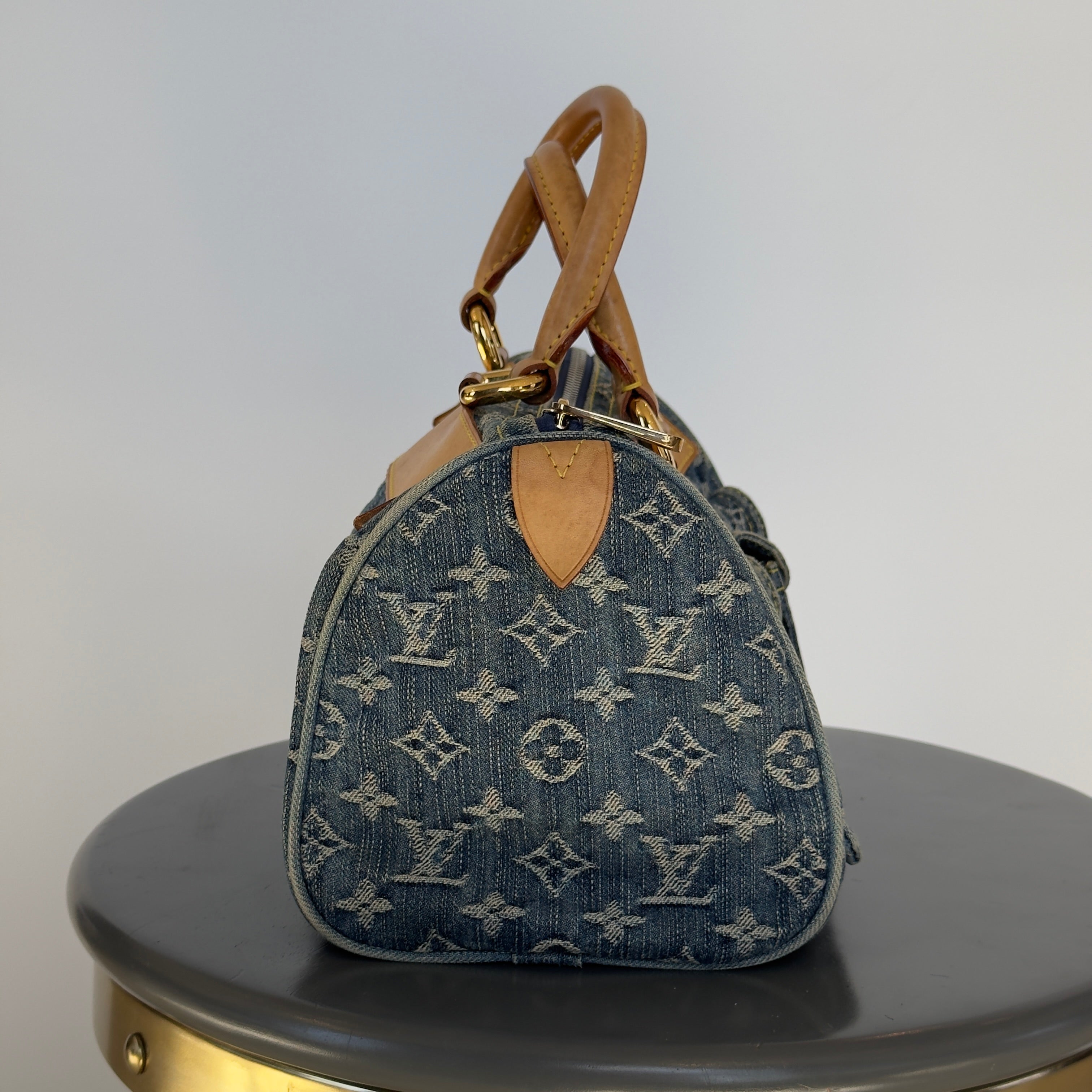 Louis Vuitton Denim Speedy - Queen May
