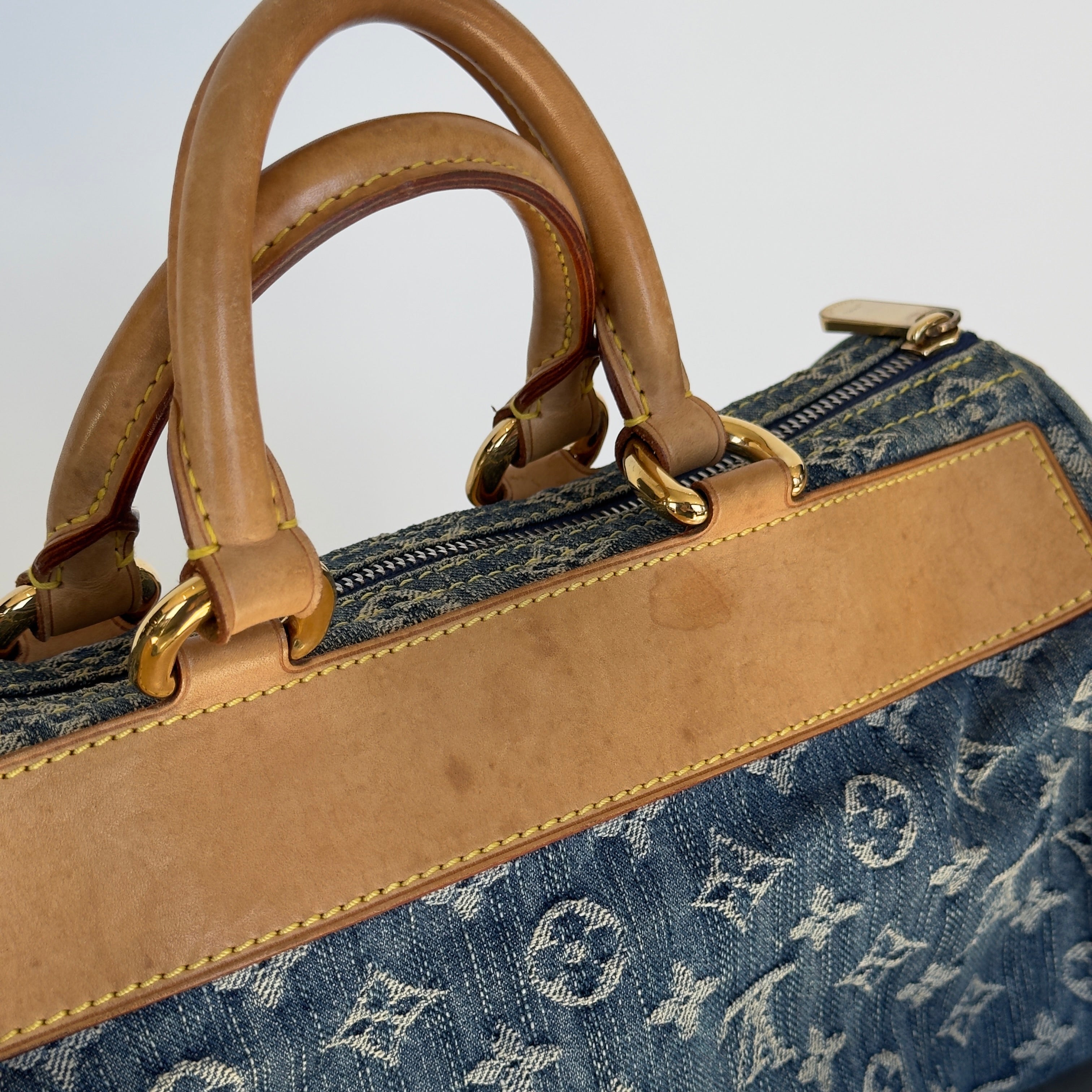 Louis Vuitton Denim Speedy - Queen May