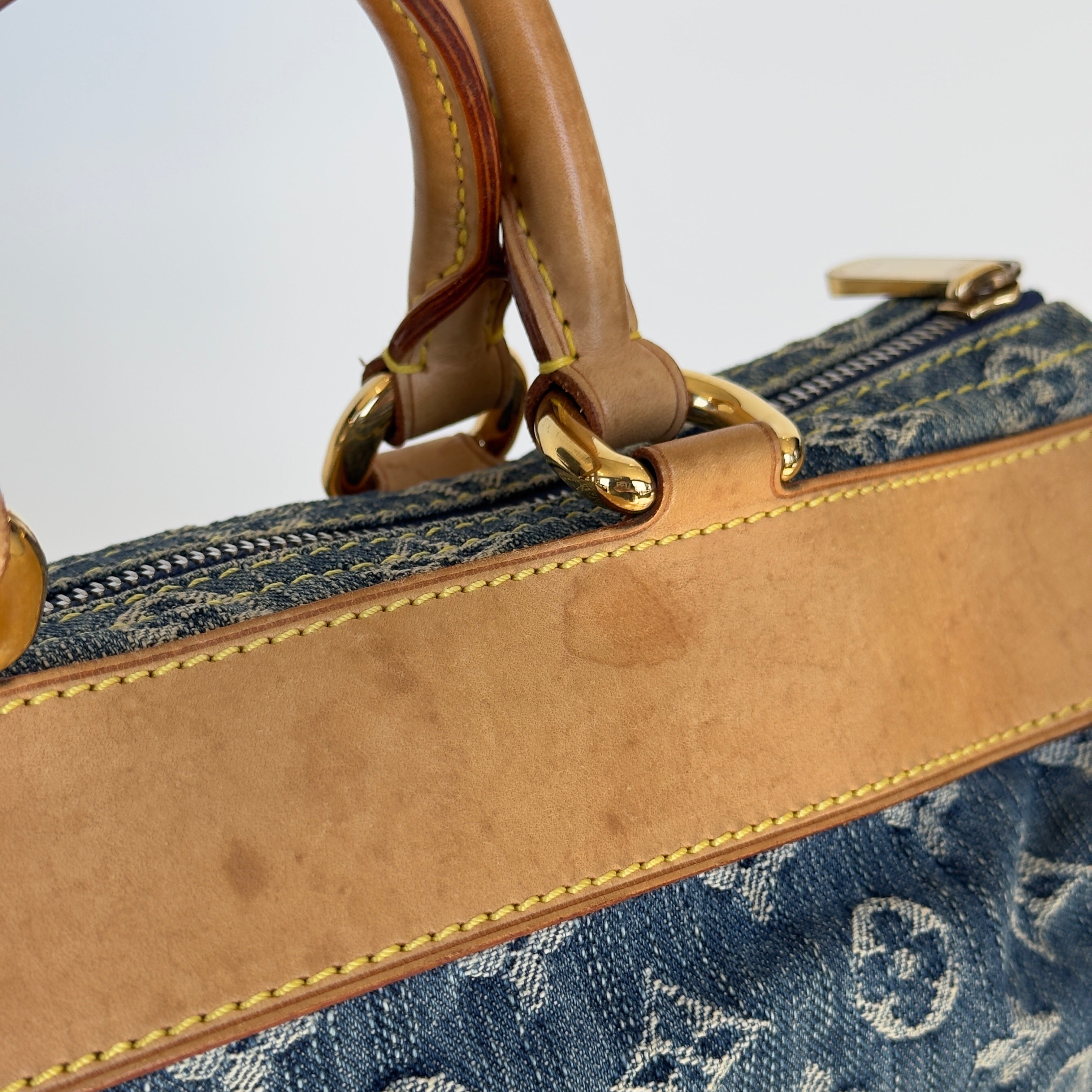Louis Vuitton Denim Speedy - Queen May