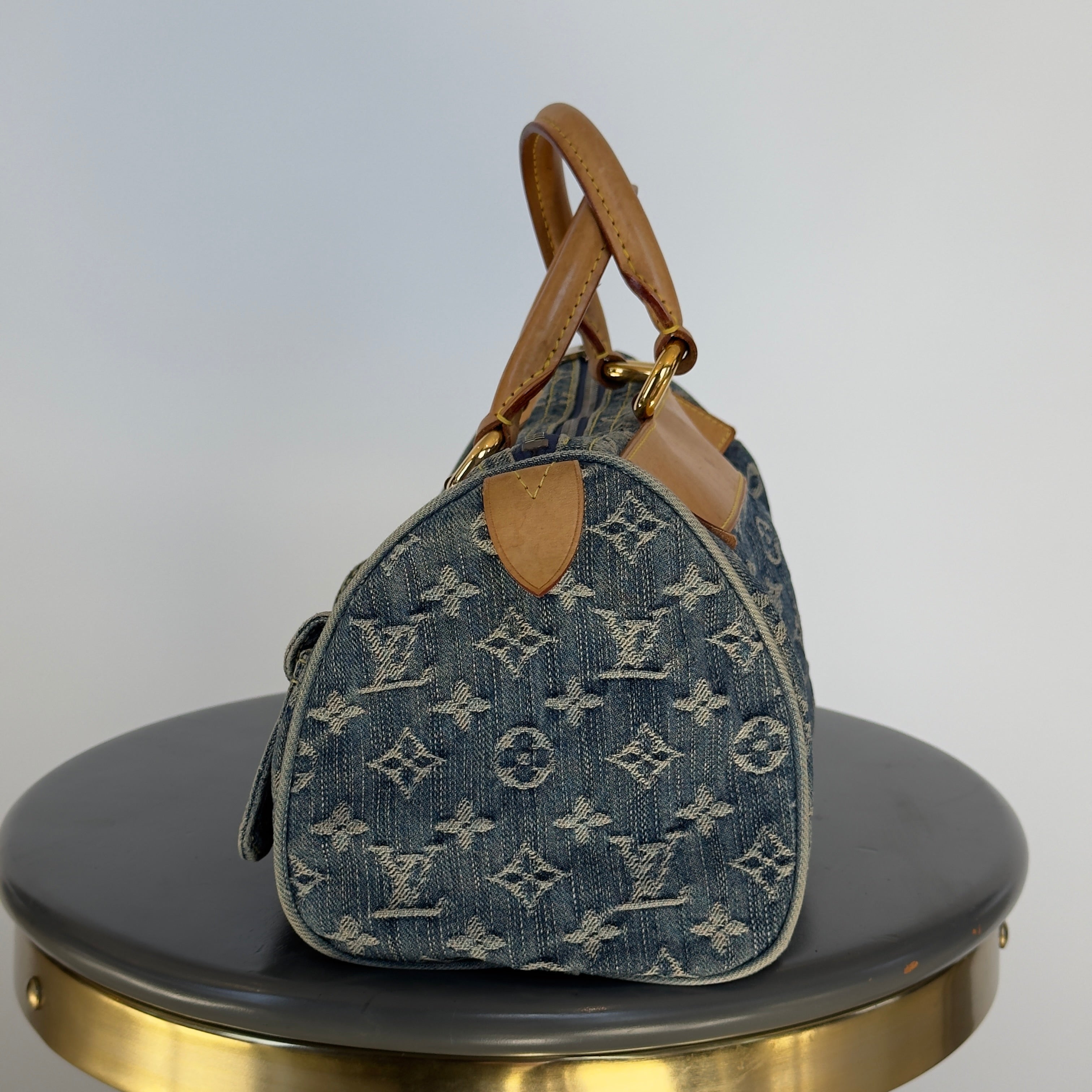 Louis Vuitton Denim Speedy - Queen May