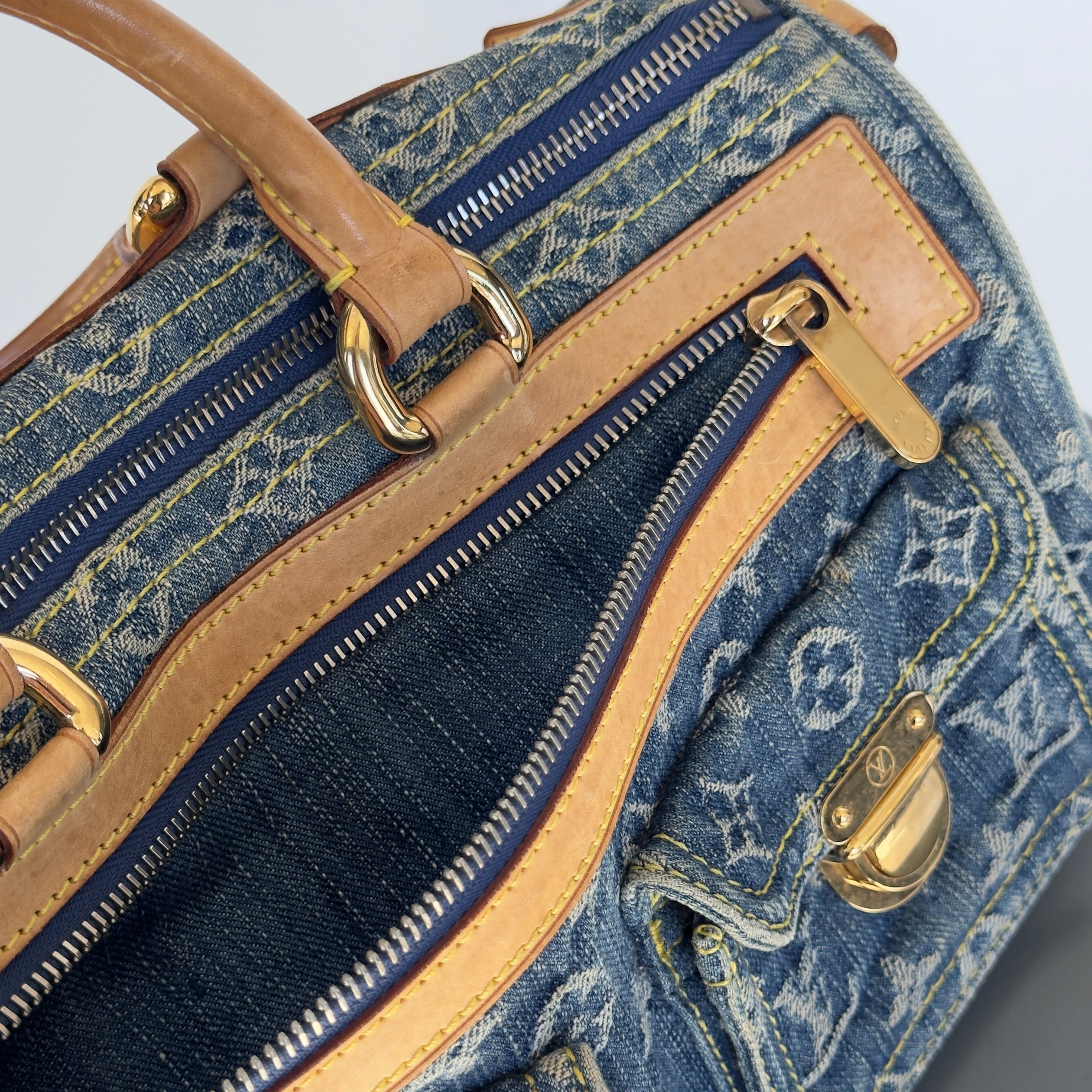Louis Vuitton Denim Speedy - Queen May