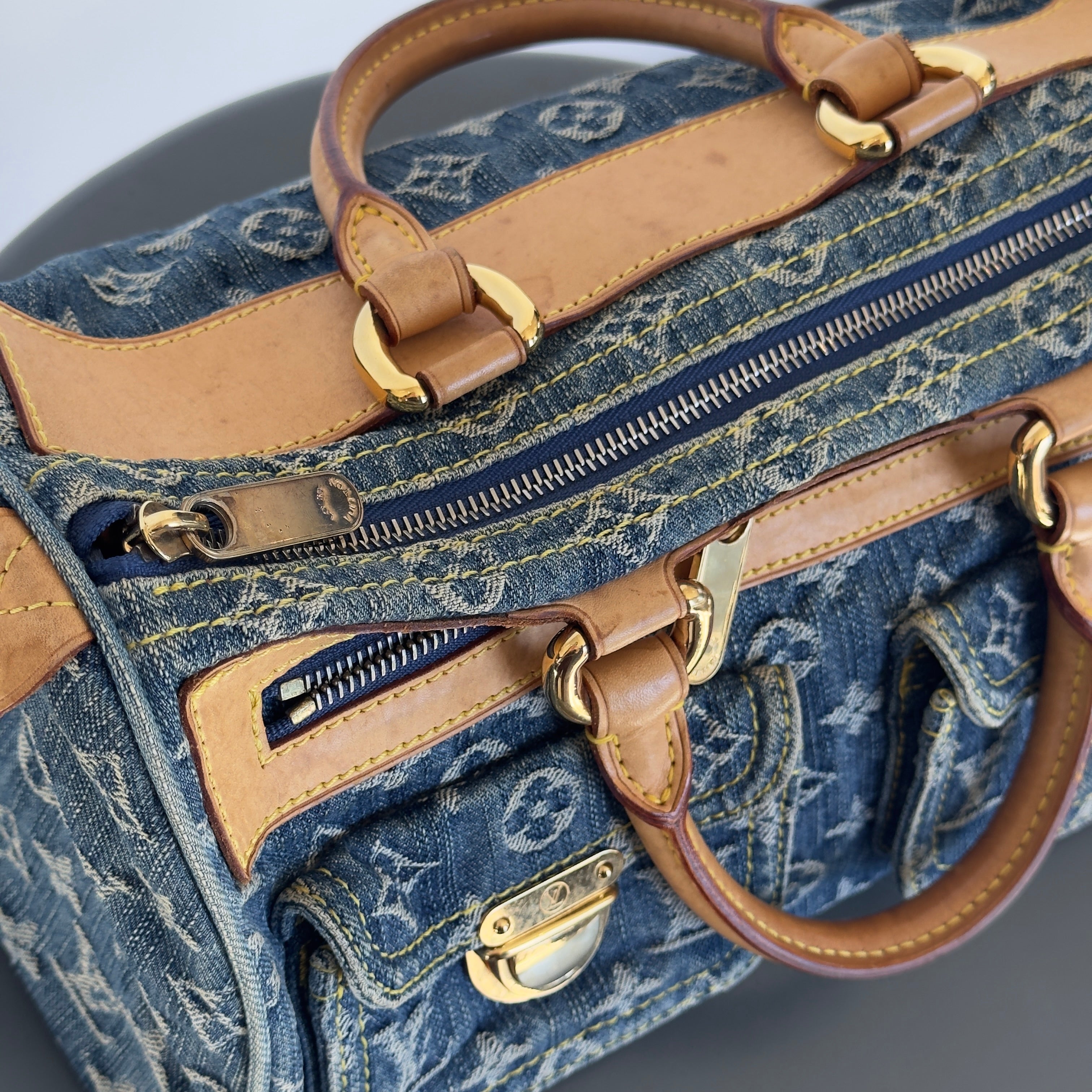 Louis Vuitton Denim Speedy - Queen May