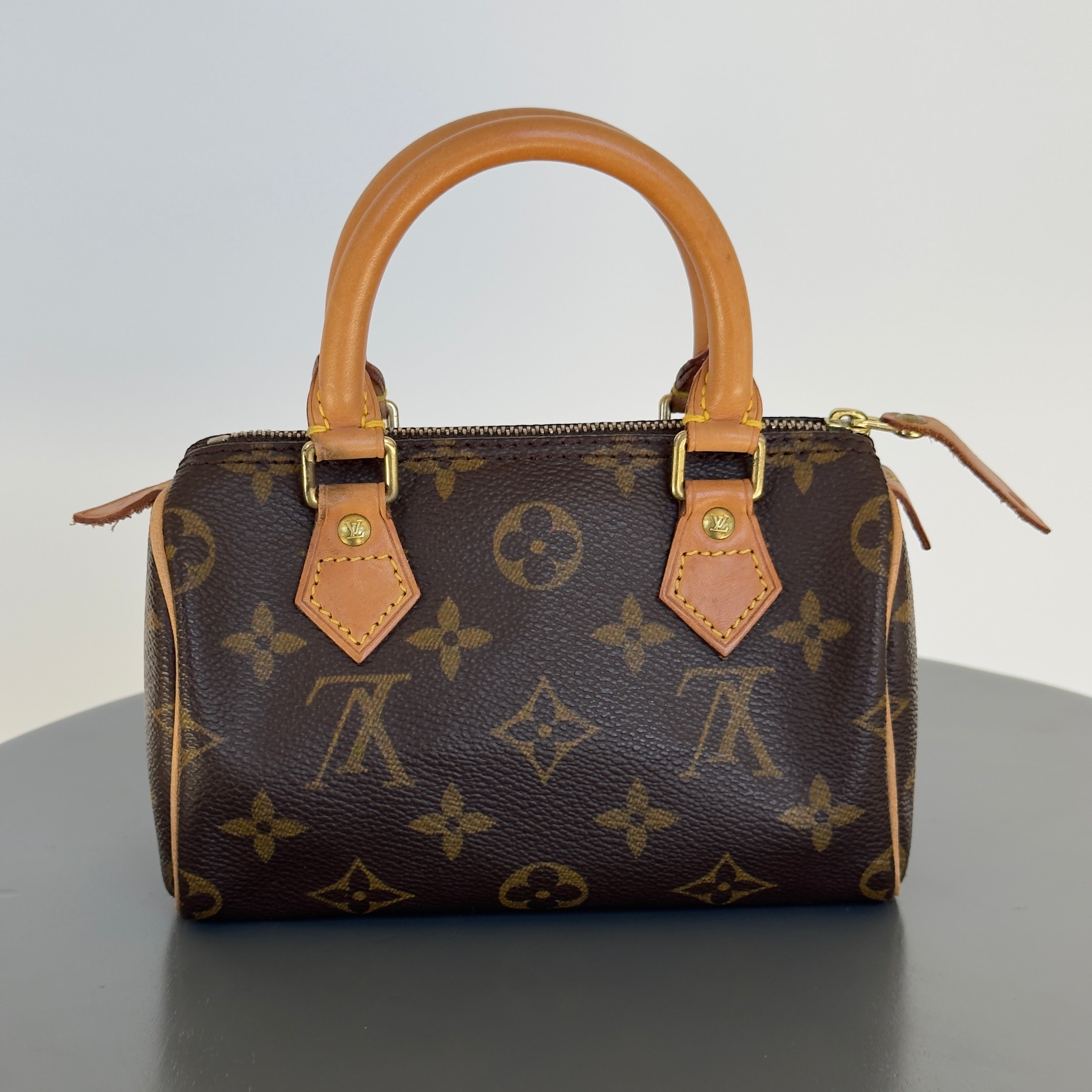Louis Vuitton Monogram Mini Speedy With Strap - Queen May