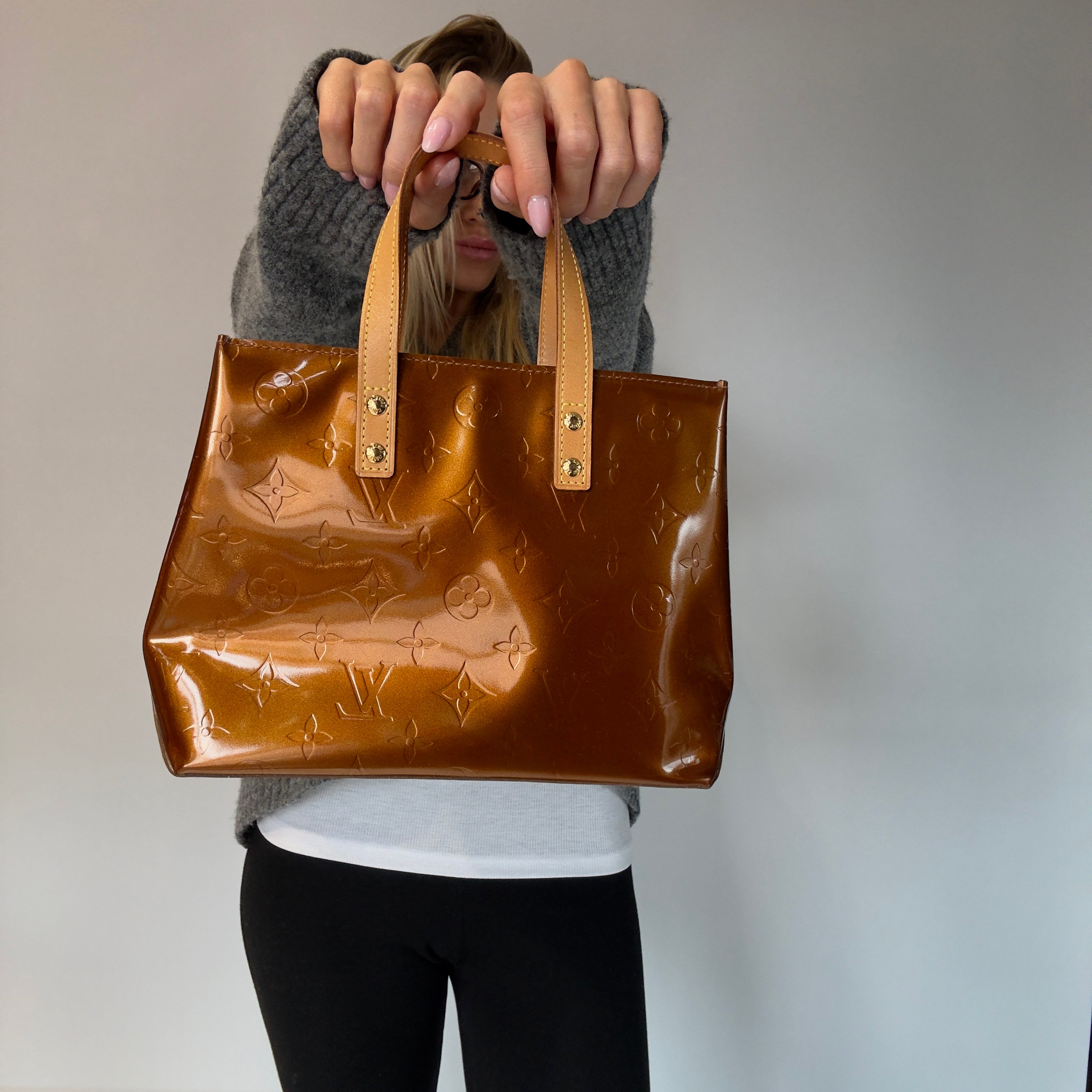 Louis Vuitton Vernis Reade PM Bronze - Queen May