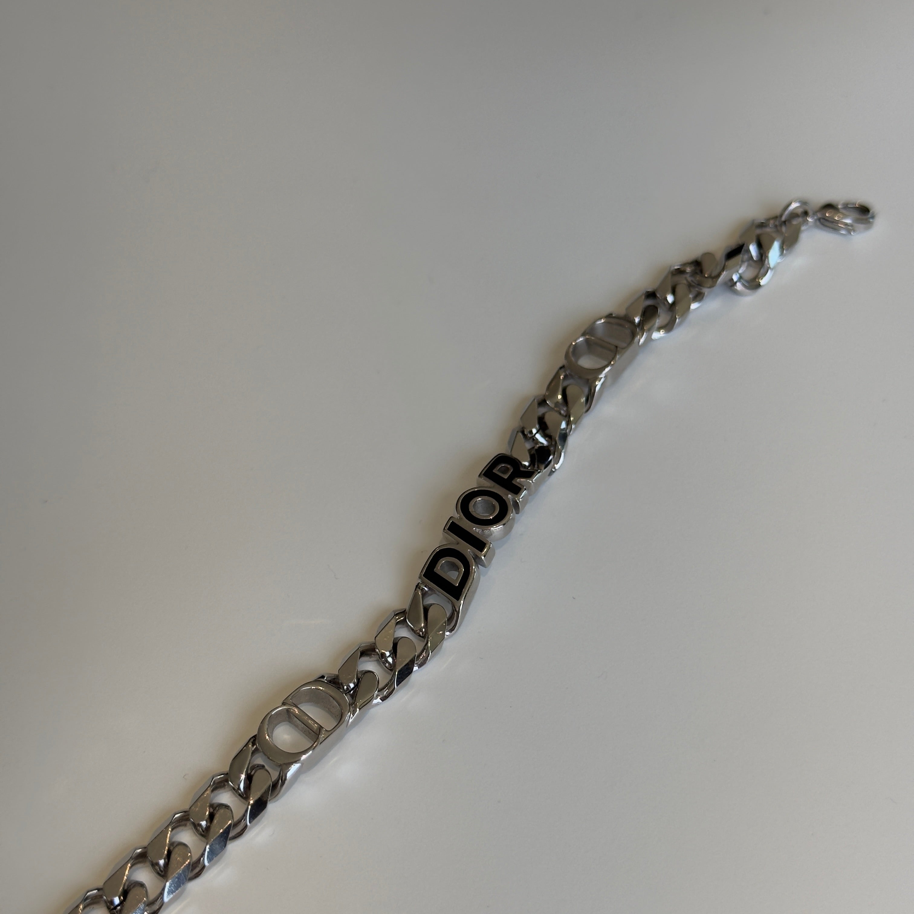 Christian Dior Italic Chain Link Bracelet - Queen May