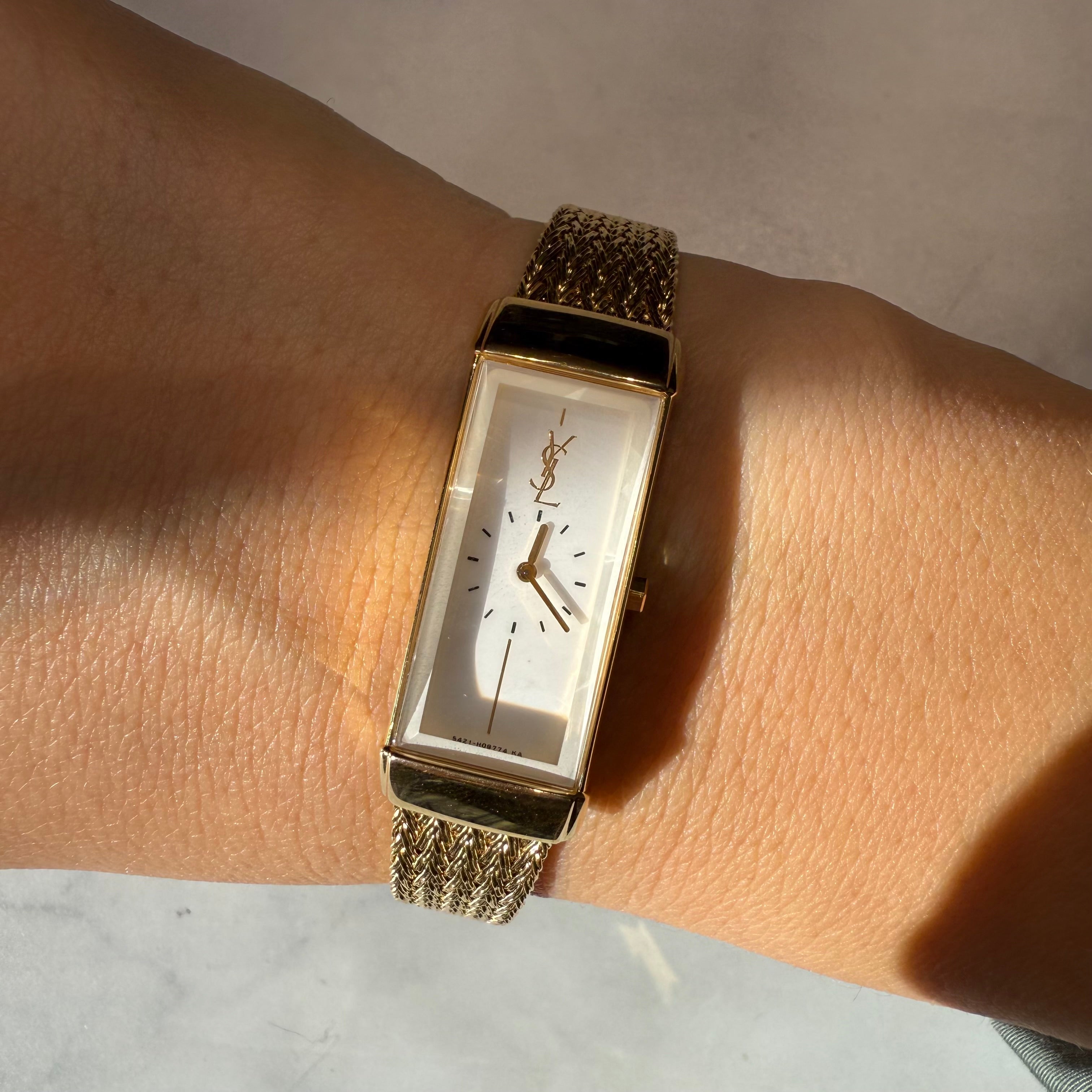Vintage Yves Saint Laurent Ladies Watch - Queen May