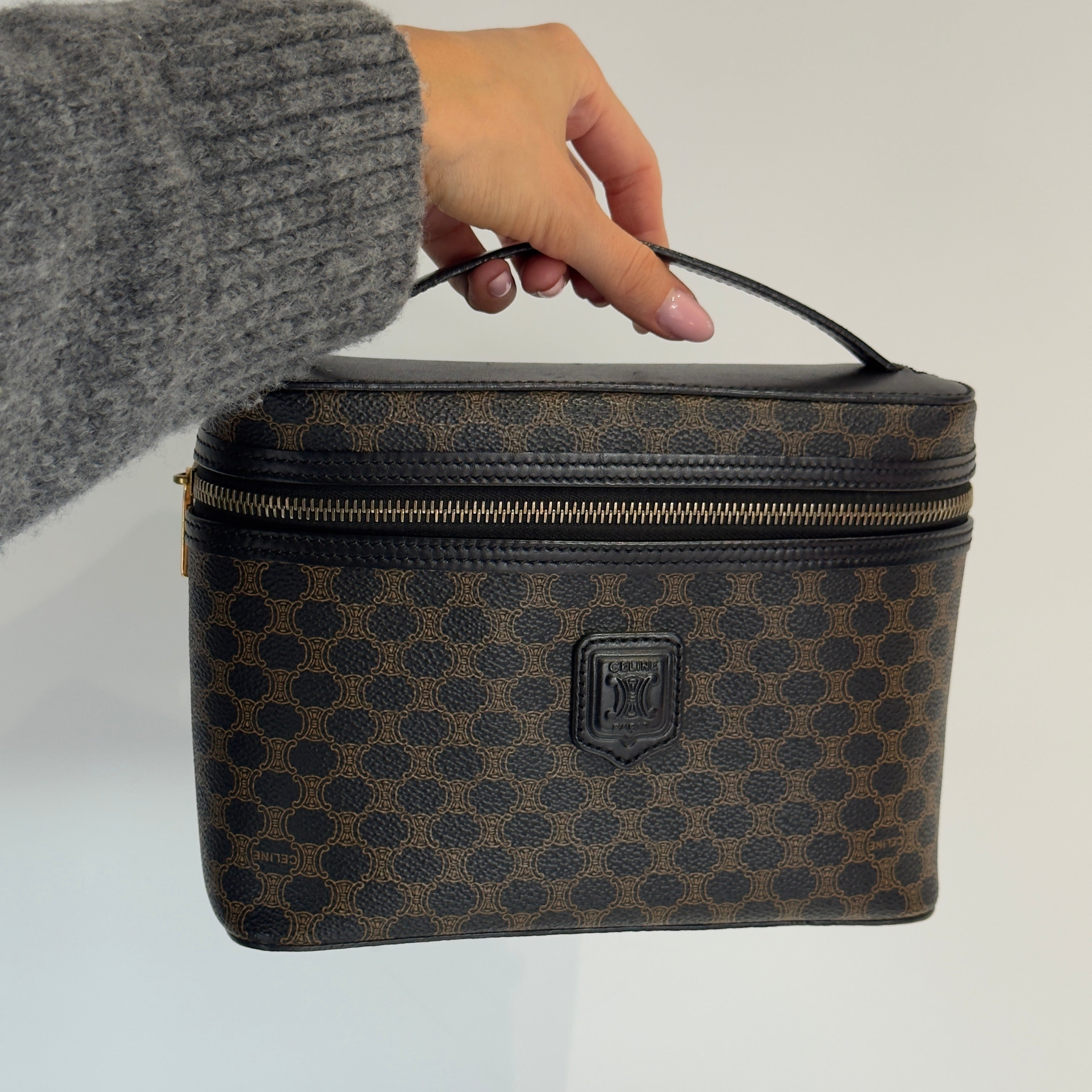 Celine Macadam Canvas Vanity Case - Queen May