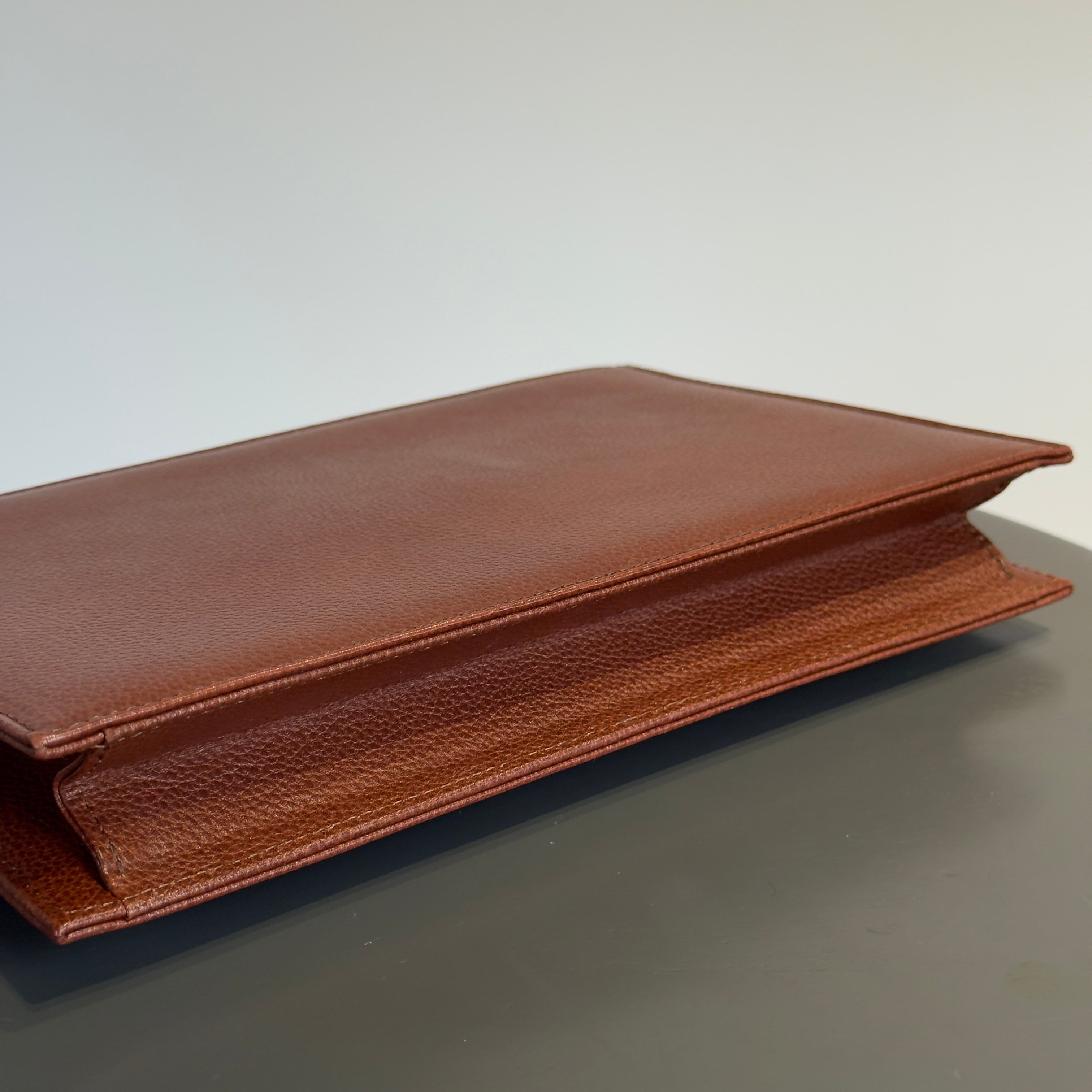 Vintage Yves Saint Laurent Brown Clutch - Queen May