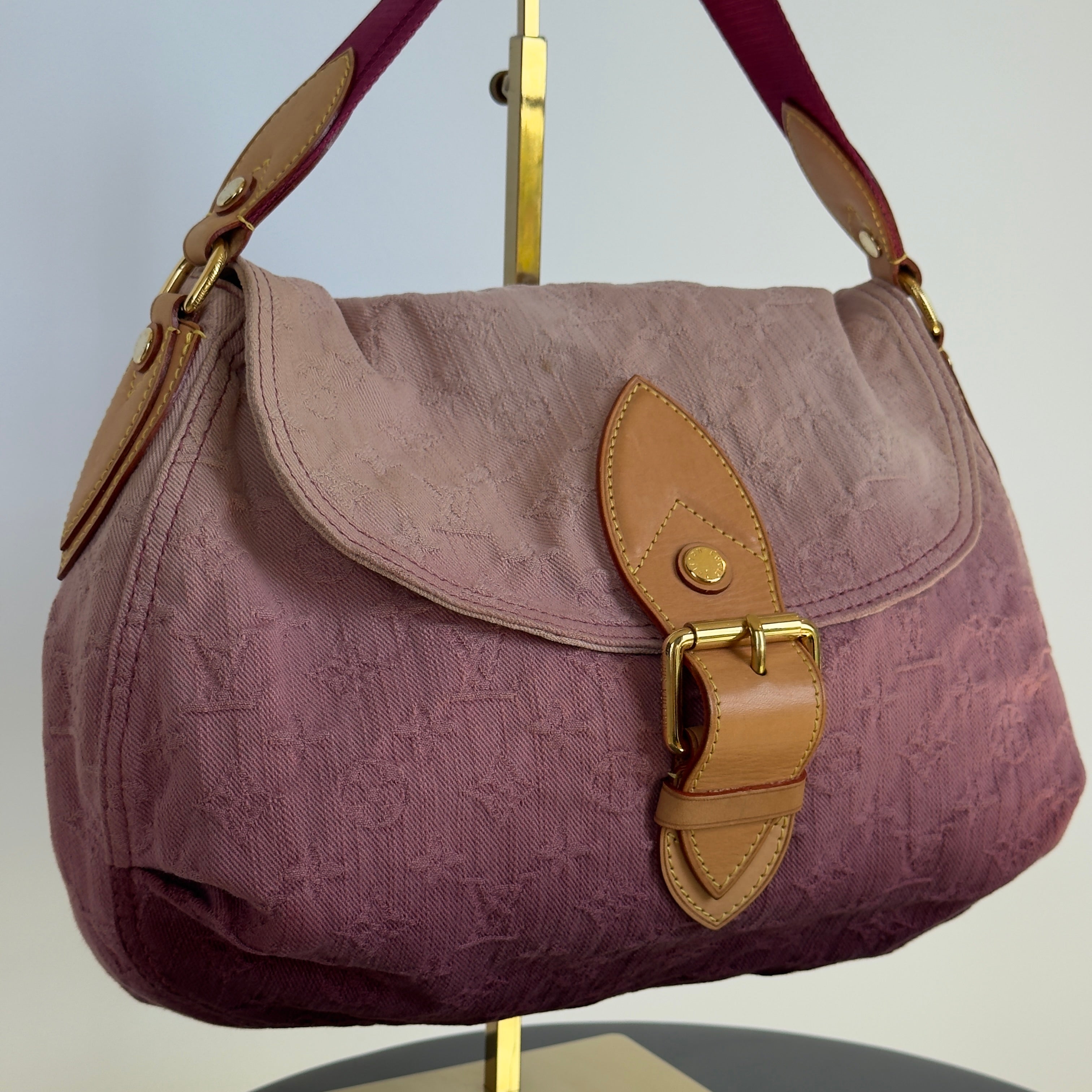 Louis Vuitton Denim Sunray Rouge Fauviste - Queen May